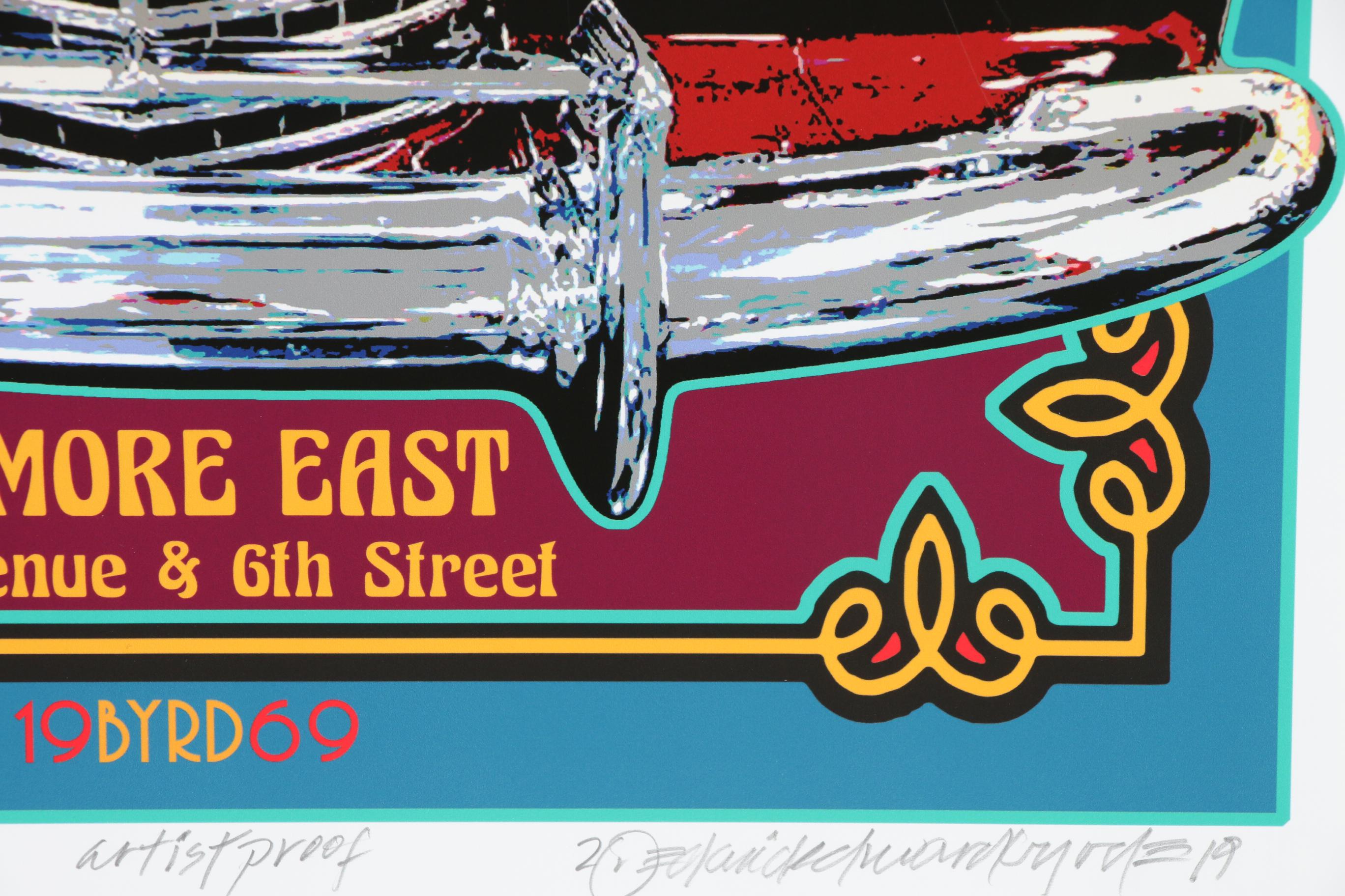 David Edward Byrd Giclée "Fleetwood Mac at the Fillmore East 1969" | EBTH