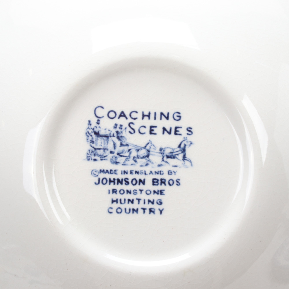 Johnson Brothers "Coaching Scenes" Ironstone Hunting Country Dinnerware