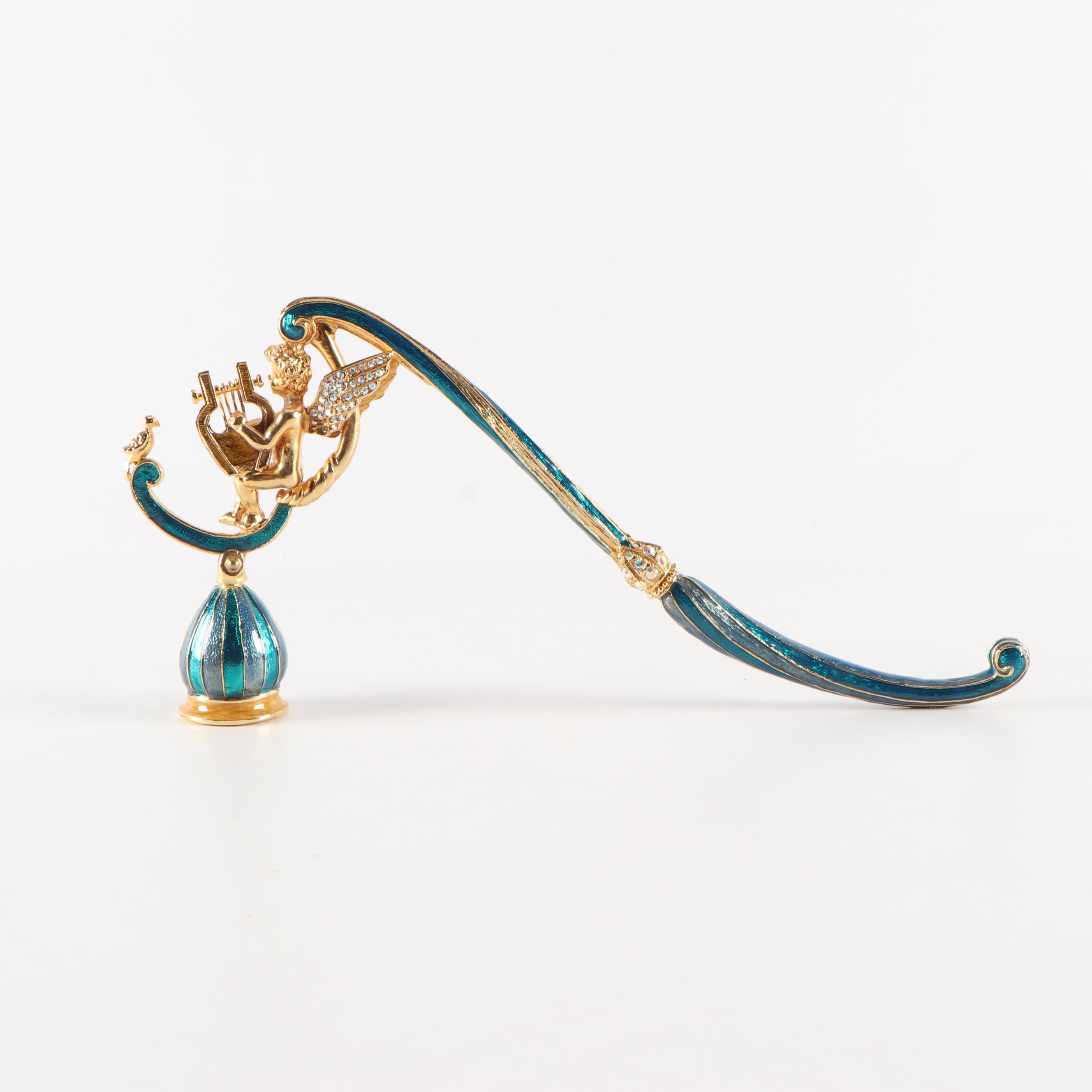 Embellished Enamel Candle Snuffer EBTH