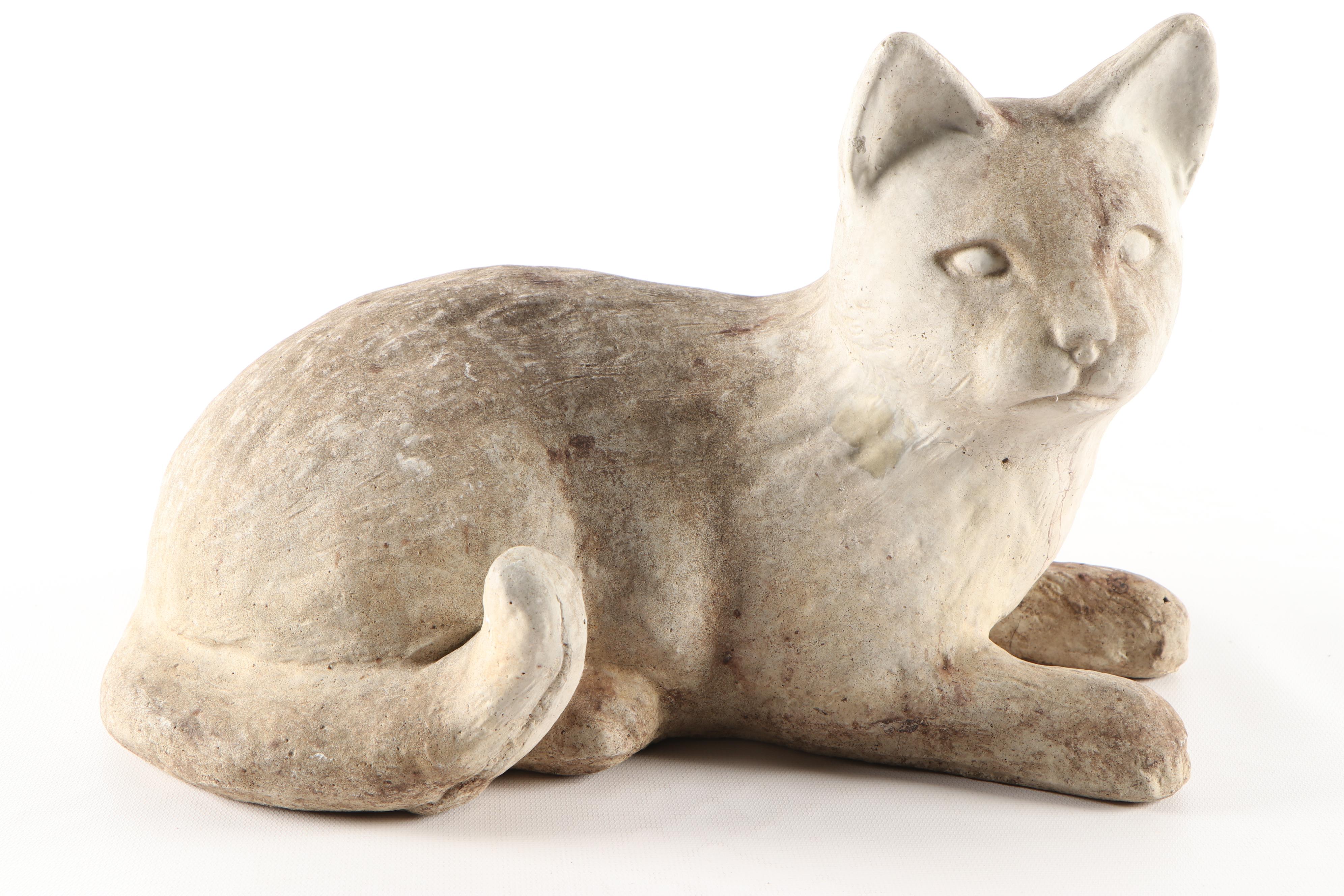 Cast Concrete Animal Figural Garden Figurines | EBTH