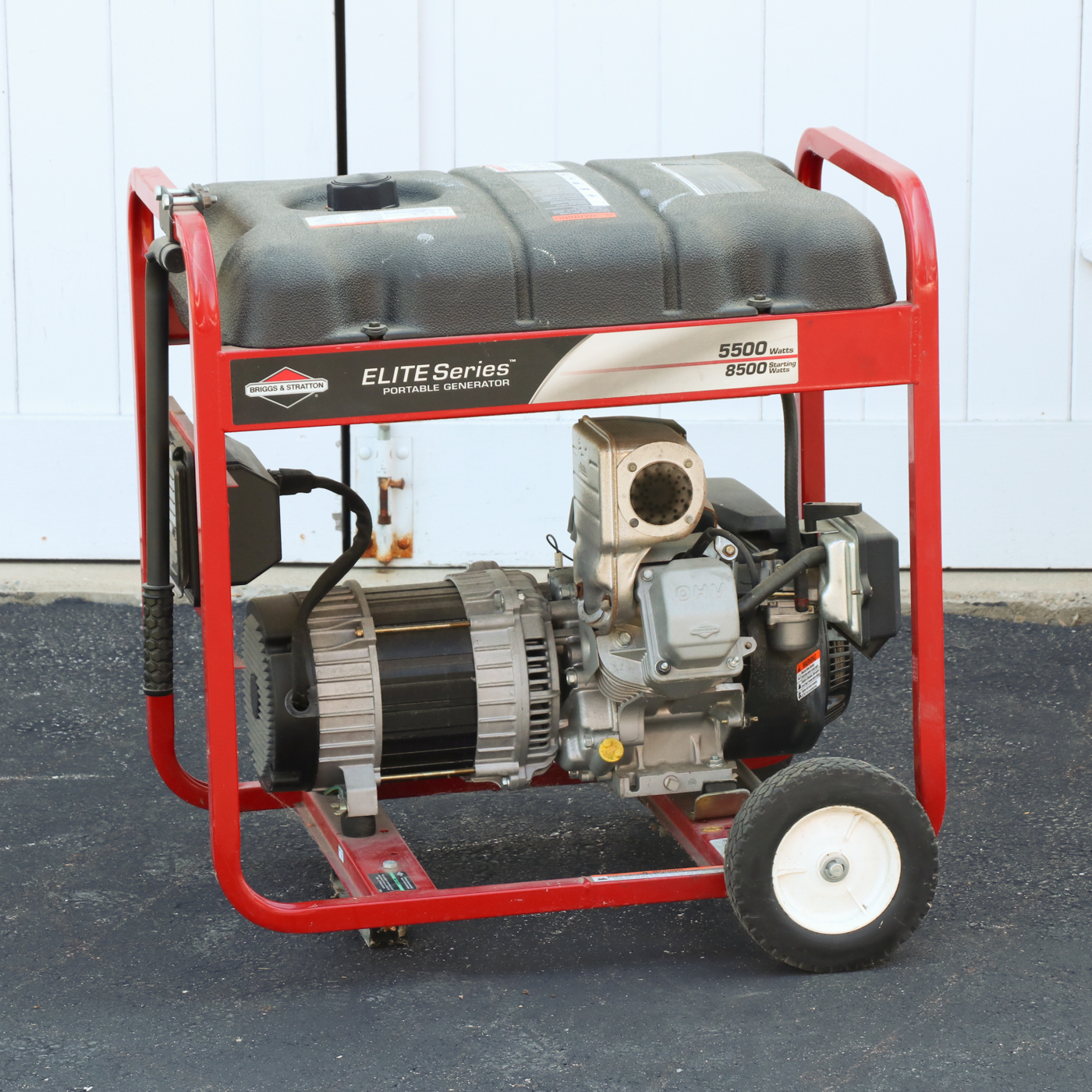 briggs and stratton elite series portable generator 6200 watts
