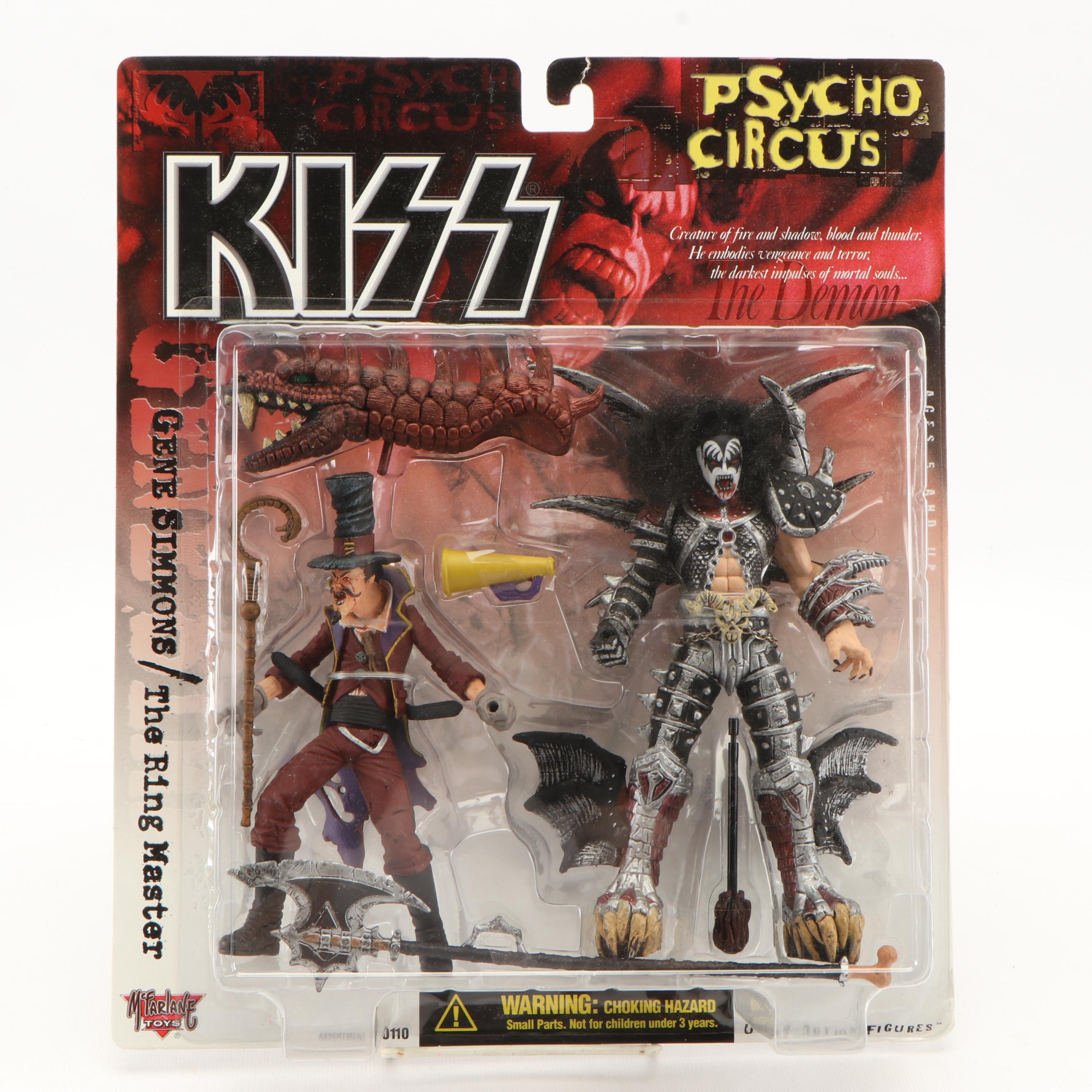 KISS Psycho Circus - Les Figurines McFarlane Toys Complètes (quasi Parfaites)