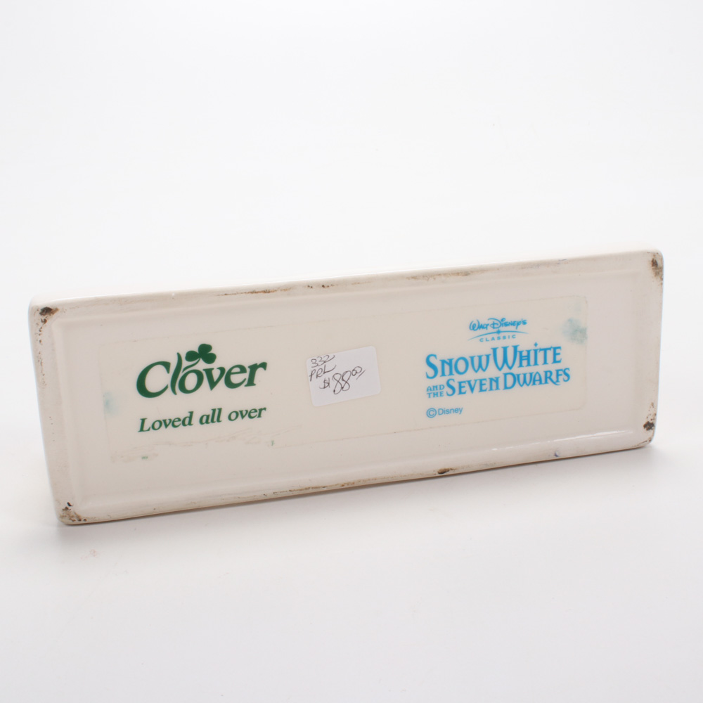 Clover For Walt Disney Snow White And The Seven Dwarfs Porcelain 