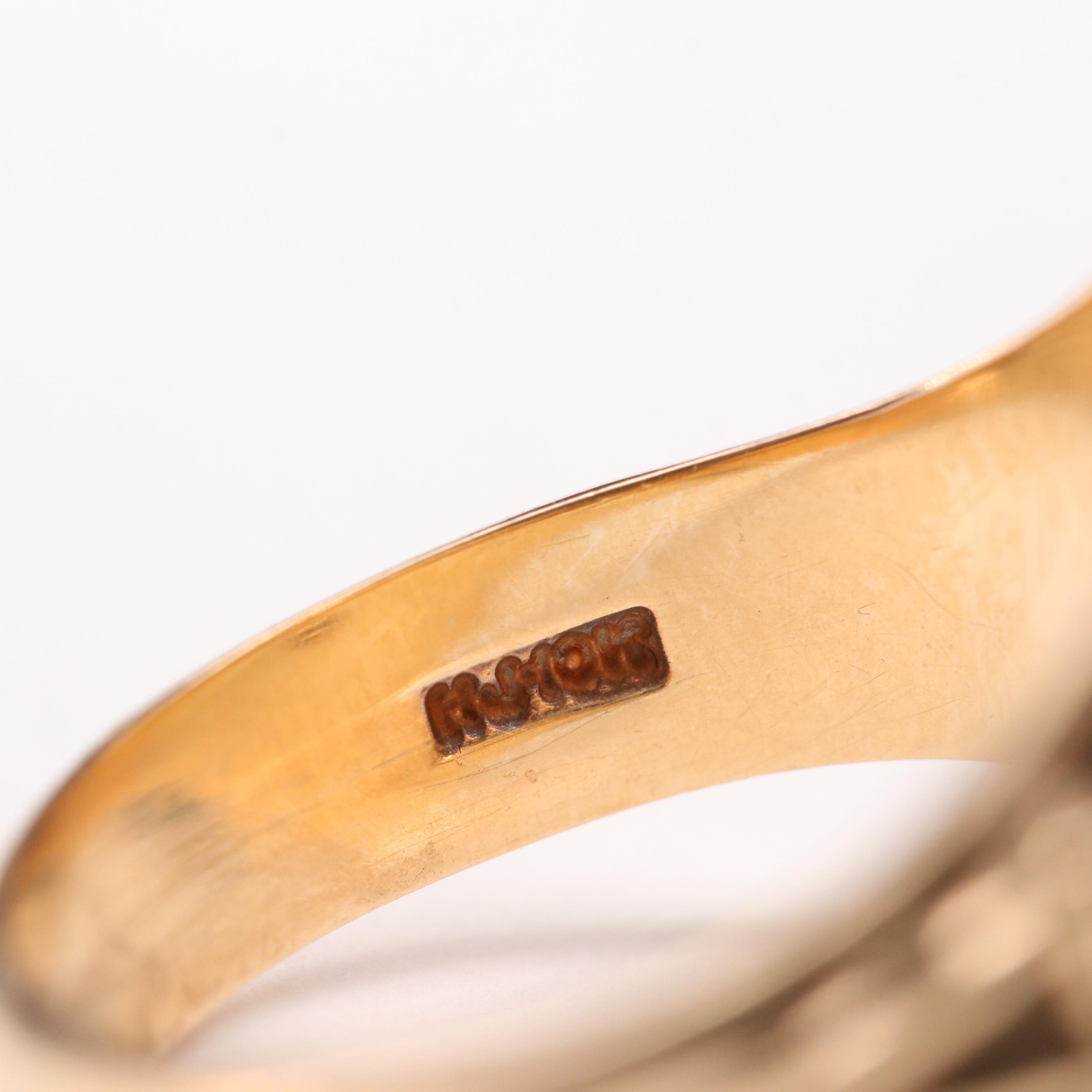 Vintage Woodward High School 10K Synthetic Spinel Class ...