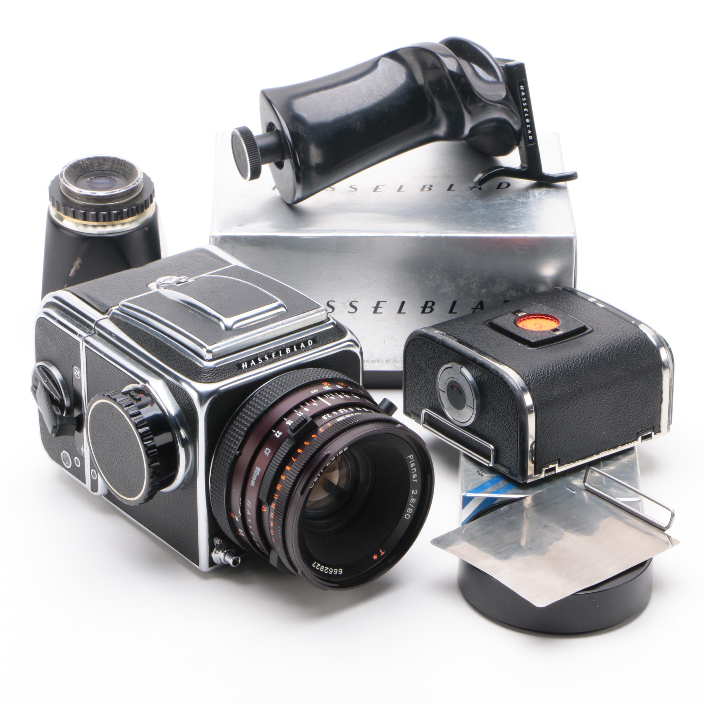 Victor Hasselblad Swedish Model 500 C Camera with Accessories | EBTH