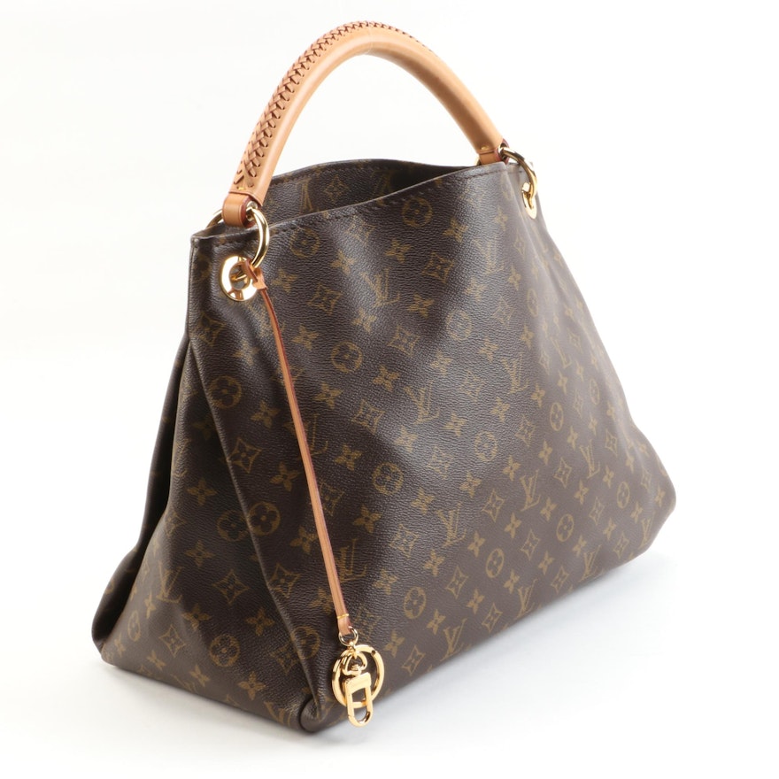 Louis Vuitton Artsy Shoulder Bag in Monogram Canvas and Vachetta Leather | EBTH