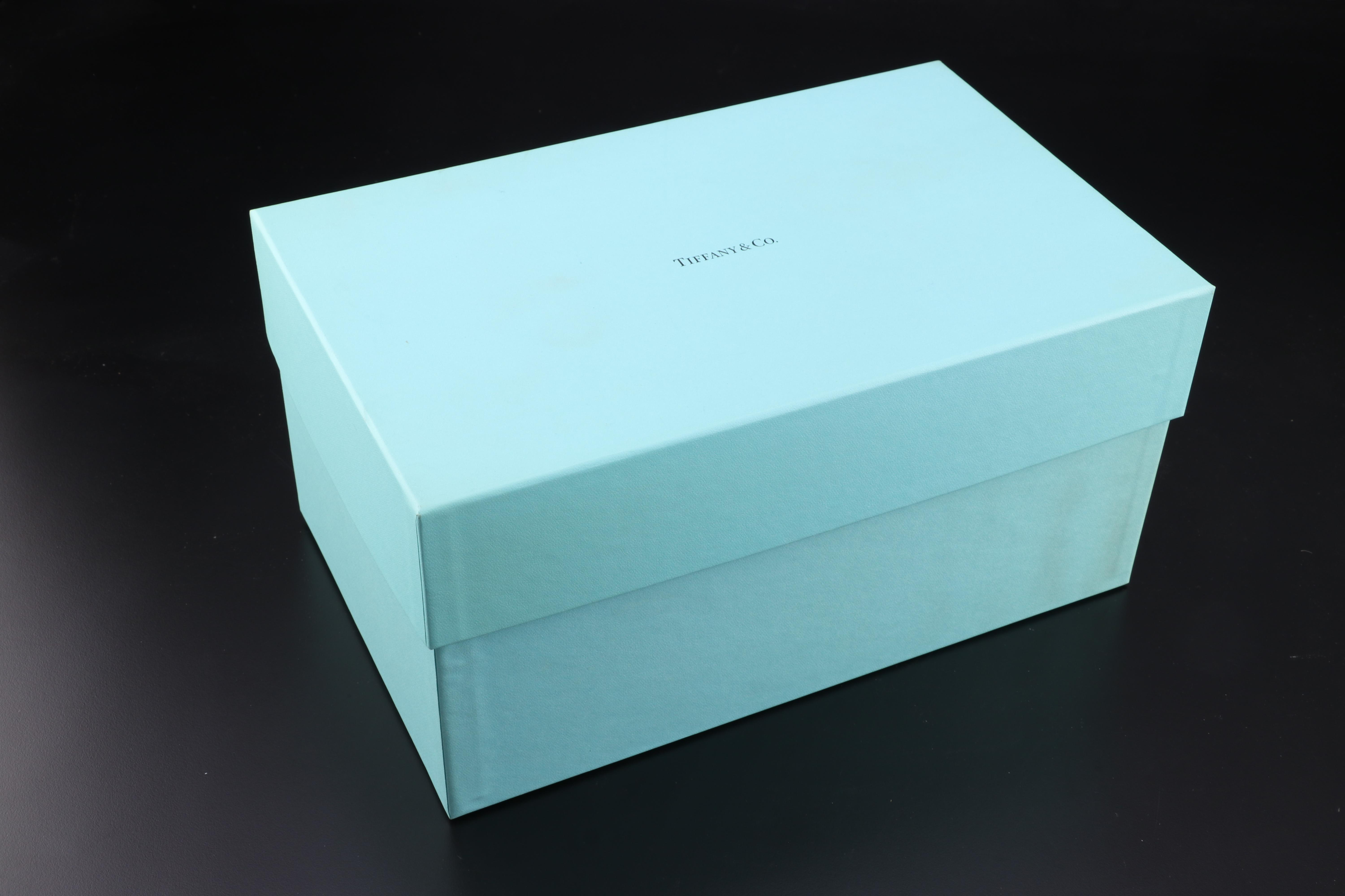 Pair of Tiffany & Co. "Windham" Crystal Candlesticks with Box EBTH