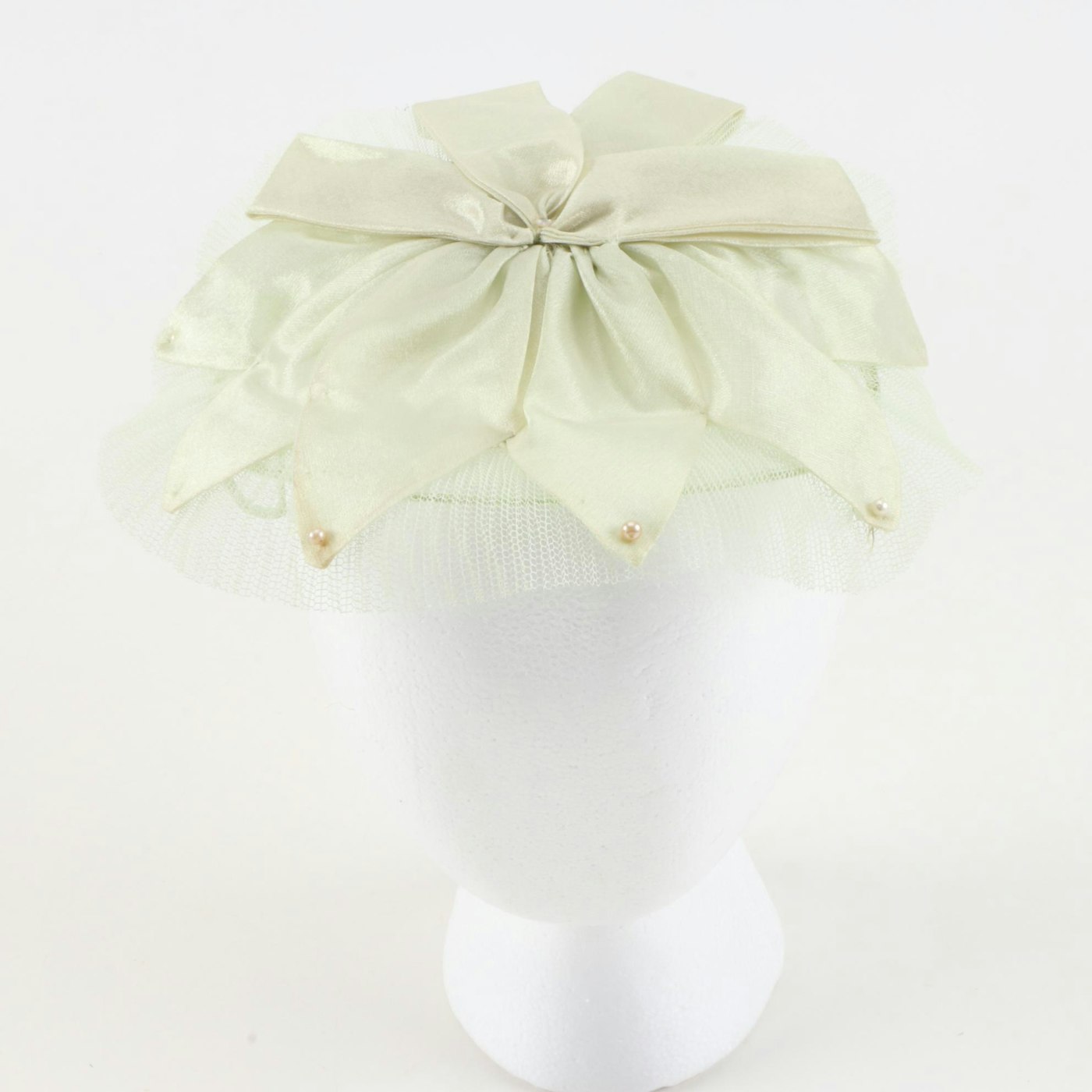 Vintage Calot and Peach Basket Hats with Contemporary Fascinator and ...