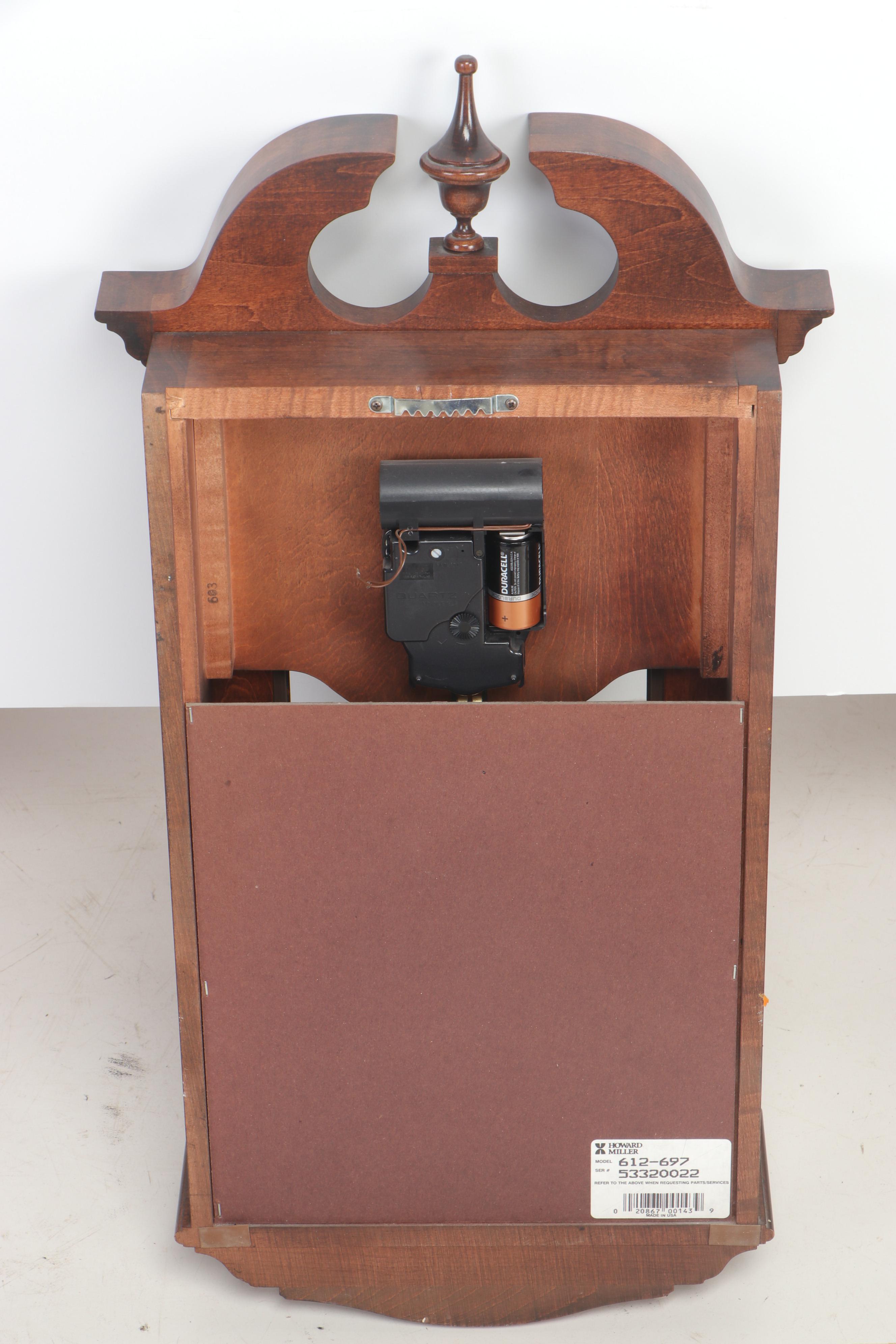 Howard Miller "Danwood" Westminster Chime Wall Clock EBTH