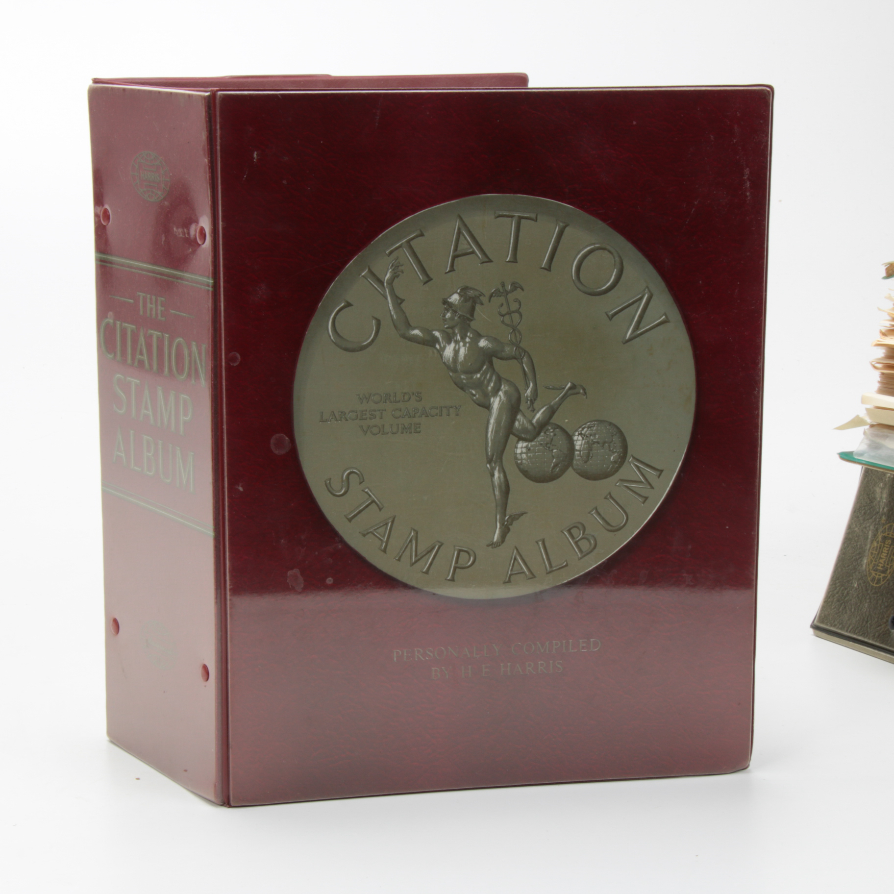 Standard World Stamp, Senior Statesman and Citation Stamp Albums EBTH