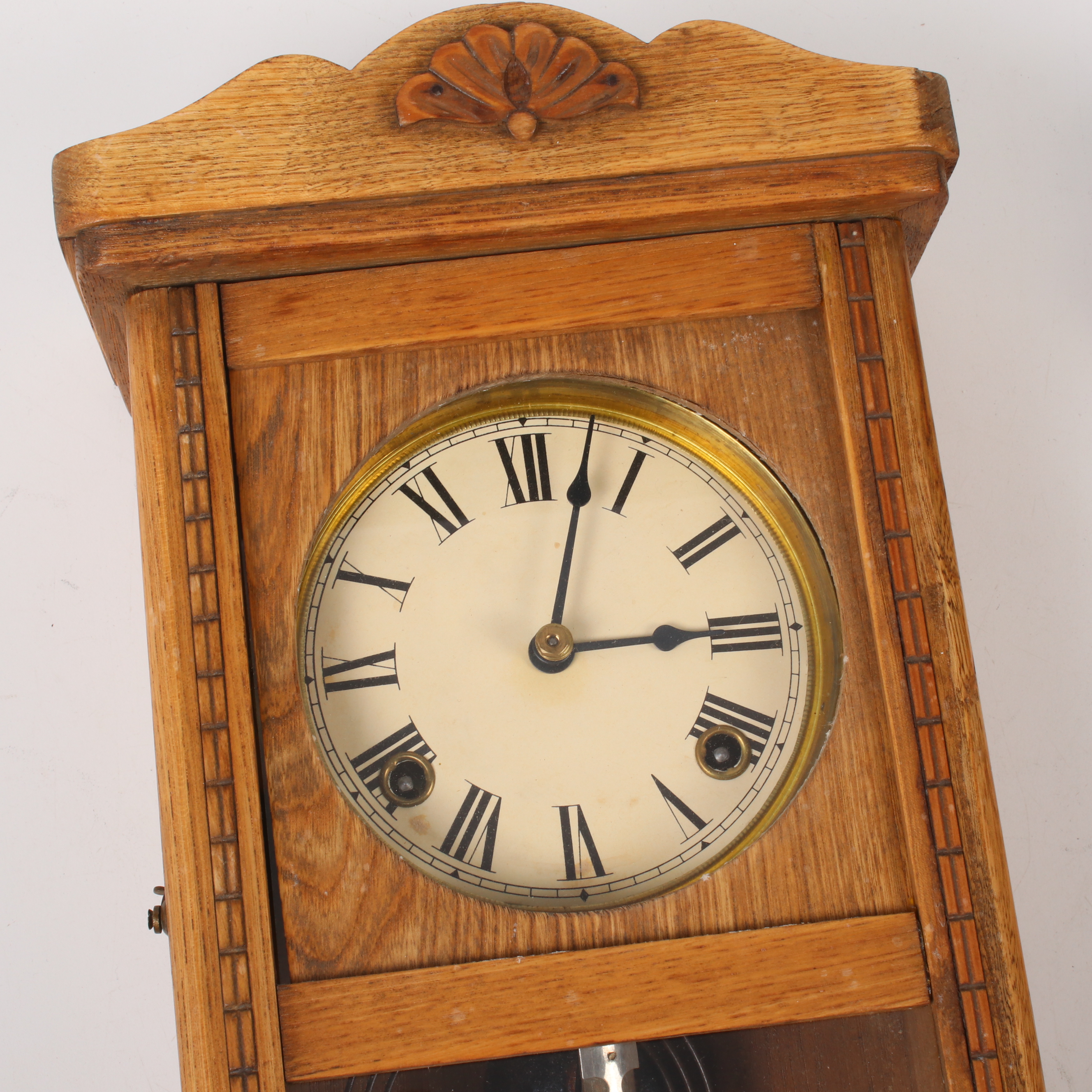 Sessions and Antique Schoolhouse Reproduction Wall Clocks, Mid to Late