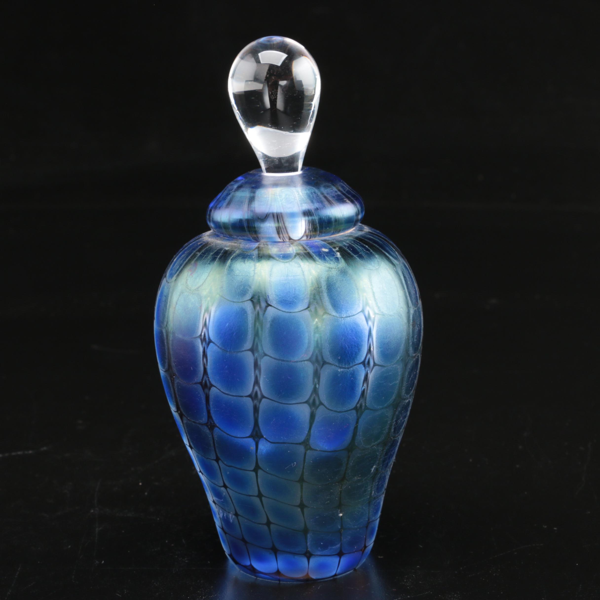 Steven Correia Art Glass Perfume Bottle with Other Perfume Bottle | EBTH