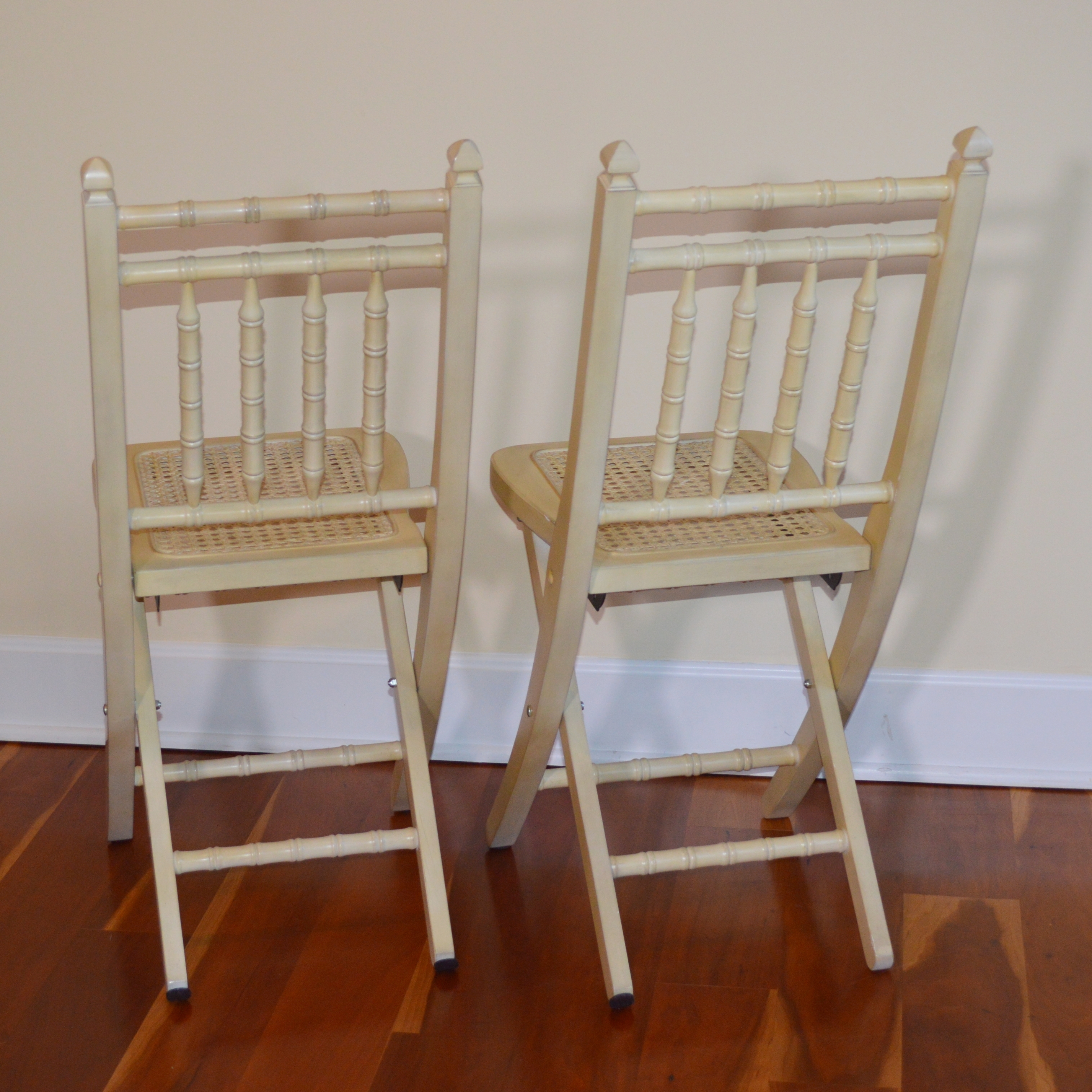 Ballard Designs "St. Germain" Folding Chairs EBTH
