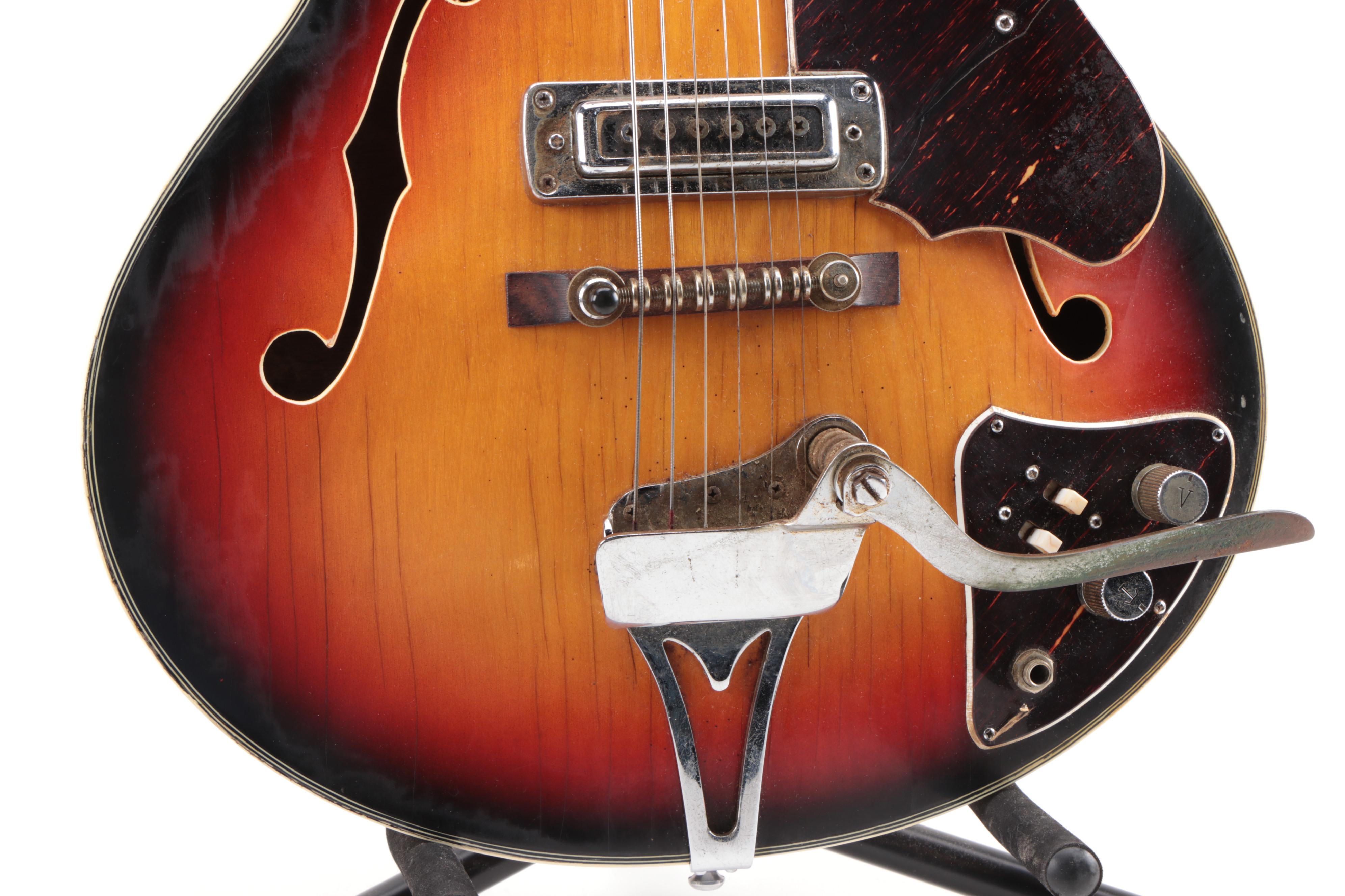 Decca Electric Guitar with Whammy Bar EBTH