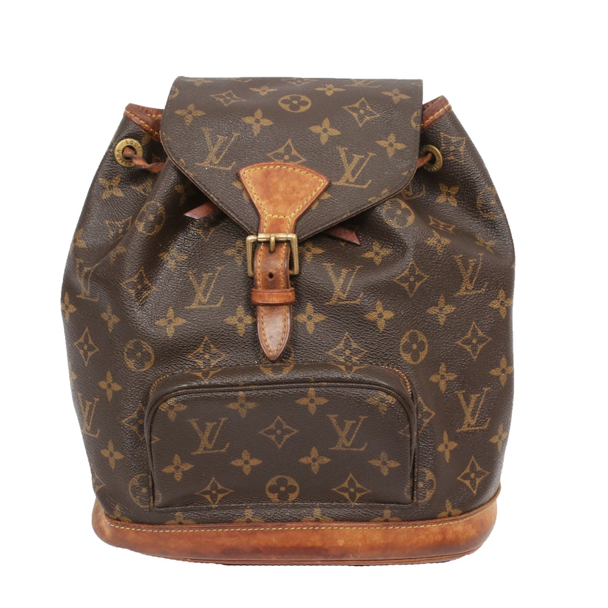 Louis Vuitton Montsouris GM Backpack in Monogram Canvas and Leather | EBTH