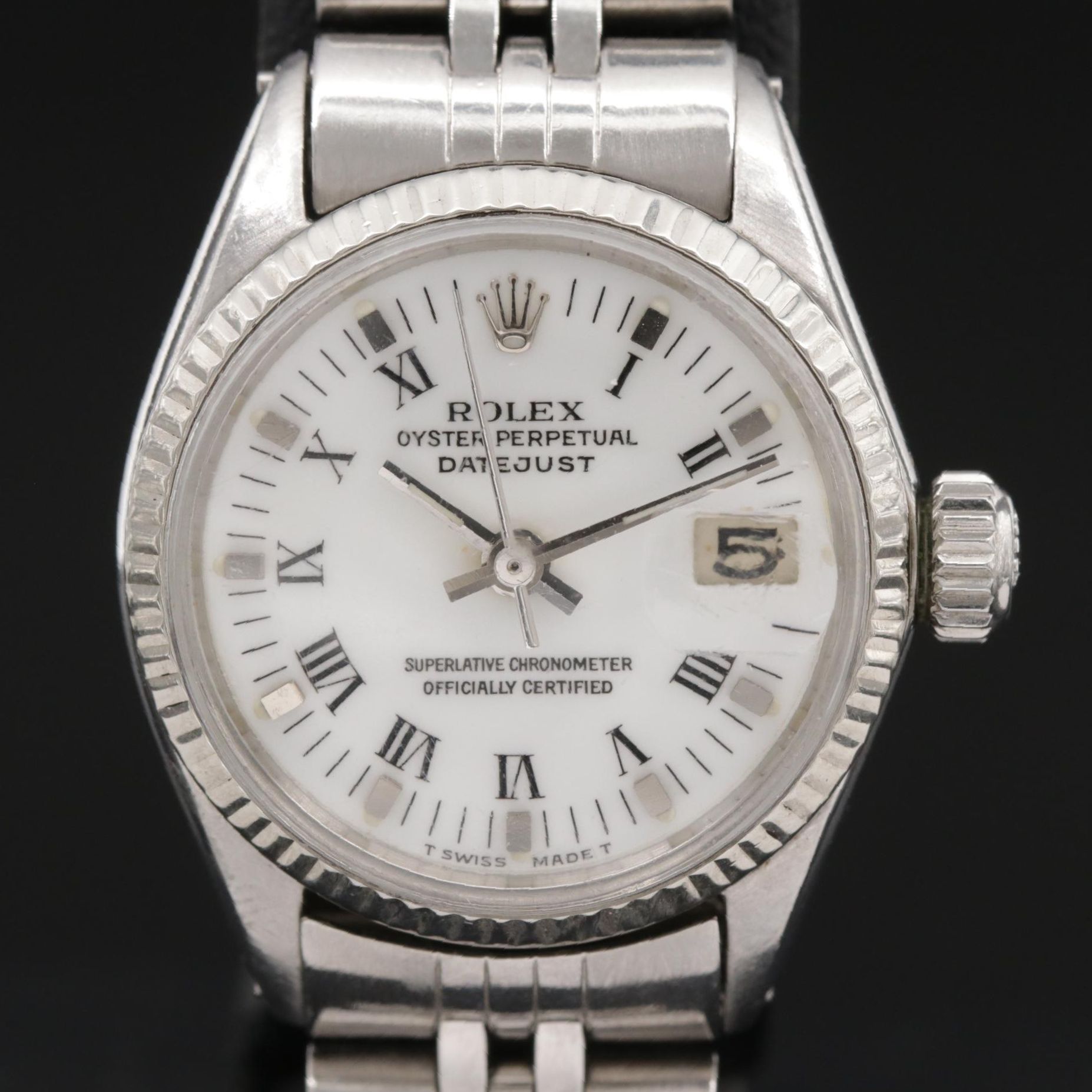 rolex datejust 14k