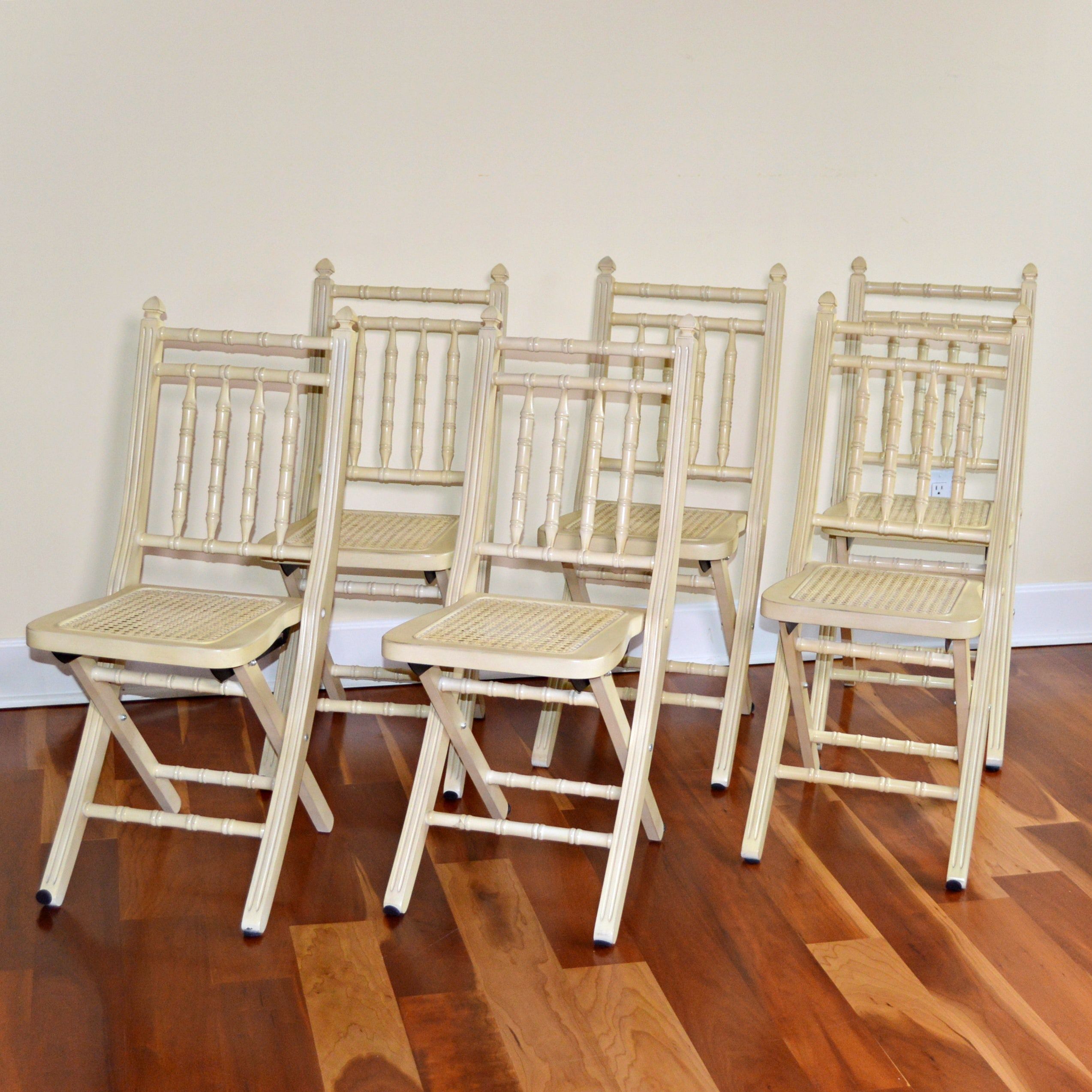 Ballard Designs "St. Germain" Folding Chairs EBTH
