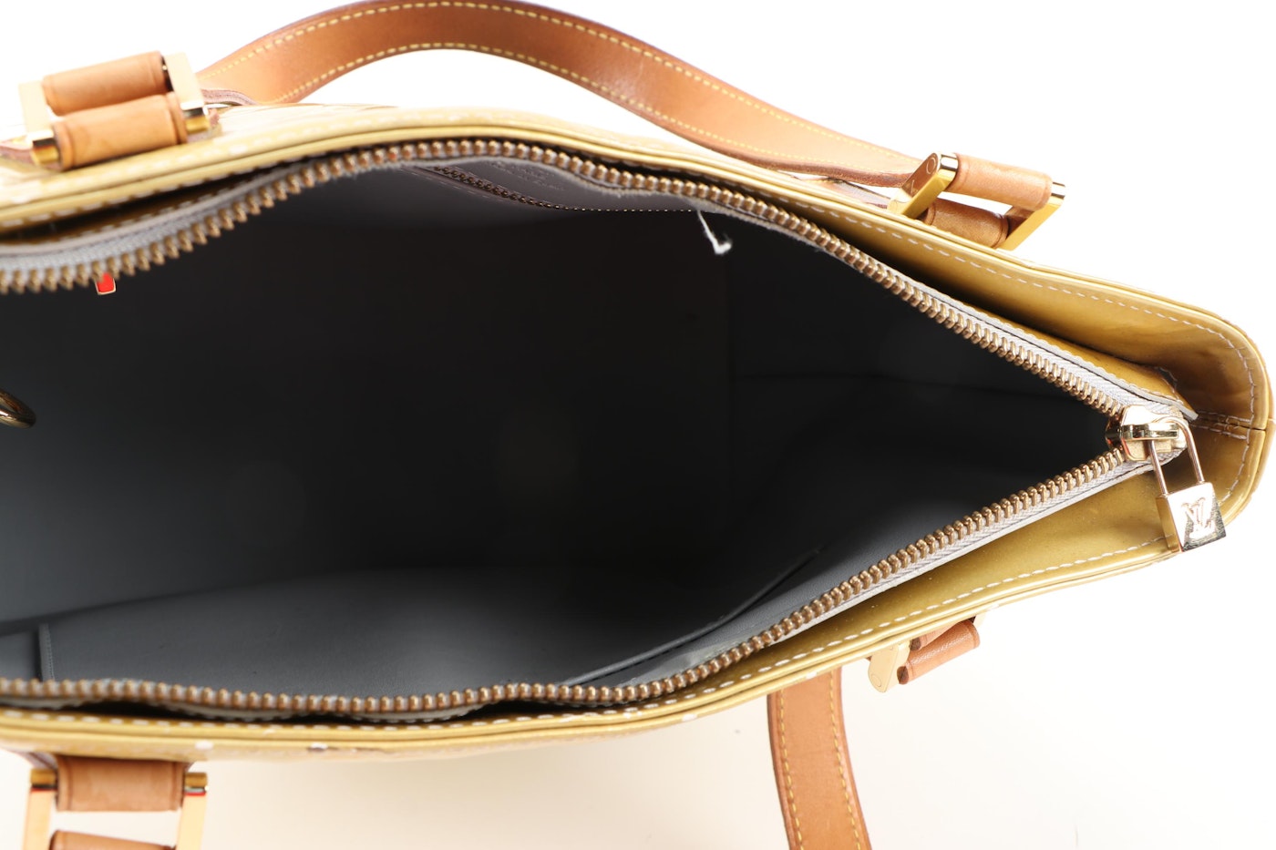 Louis Vuitton Houston Bag in Monogram Vernis and Vachetta Leather | EBTH