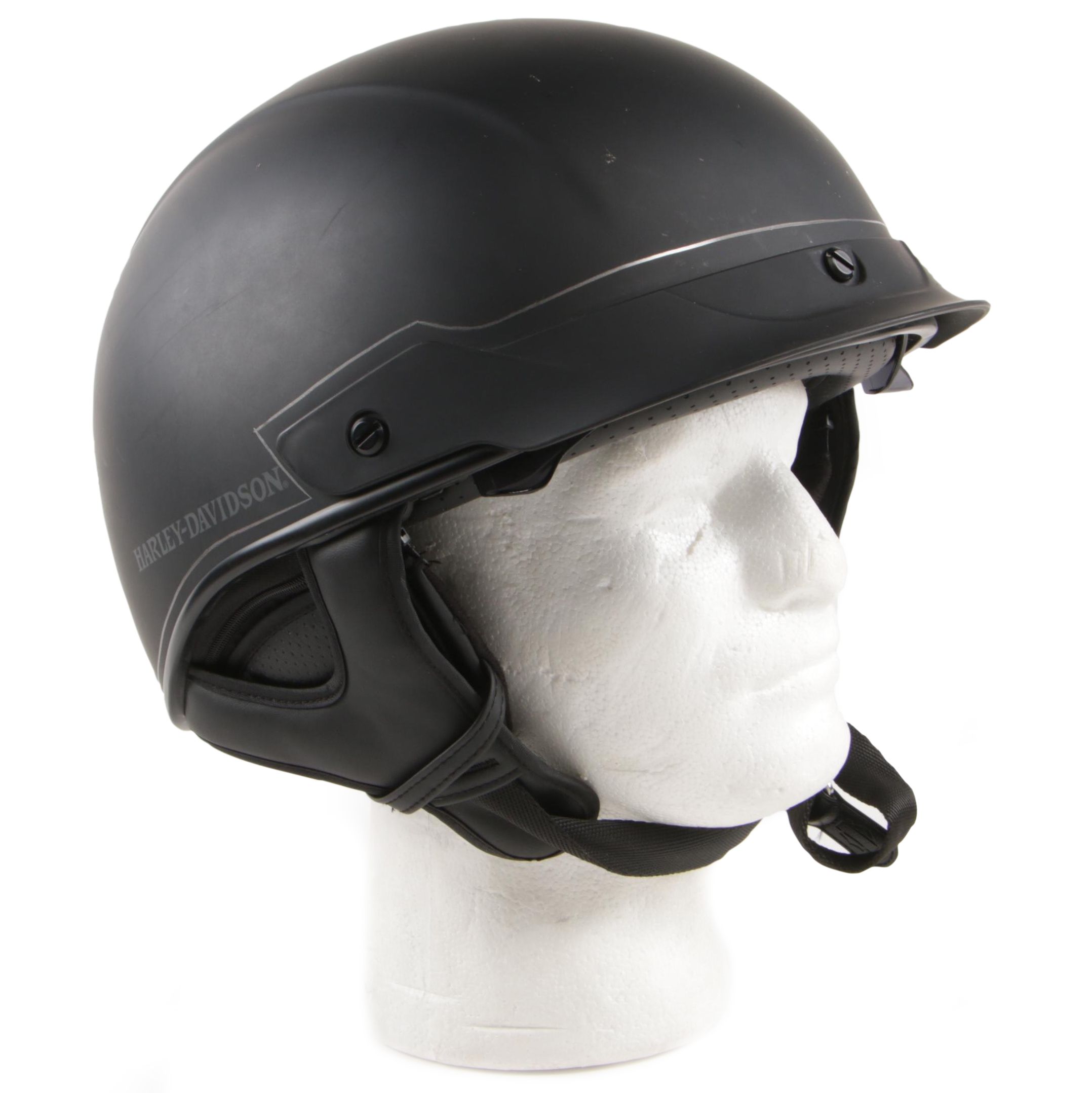 HarleyDavidson HDJ03 Ultra Light Half Helmet with Bag EBTH