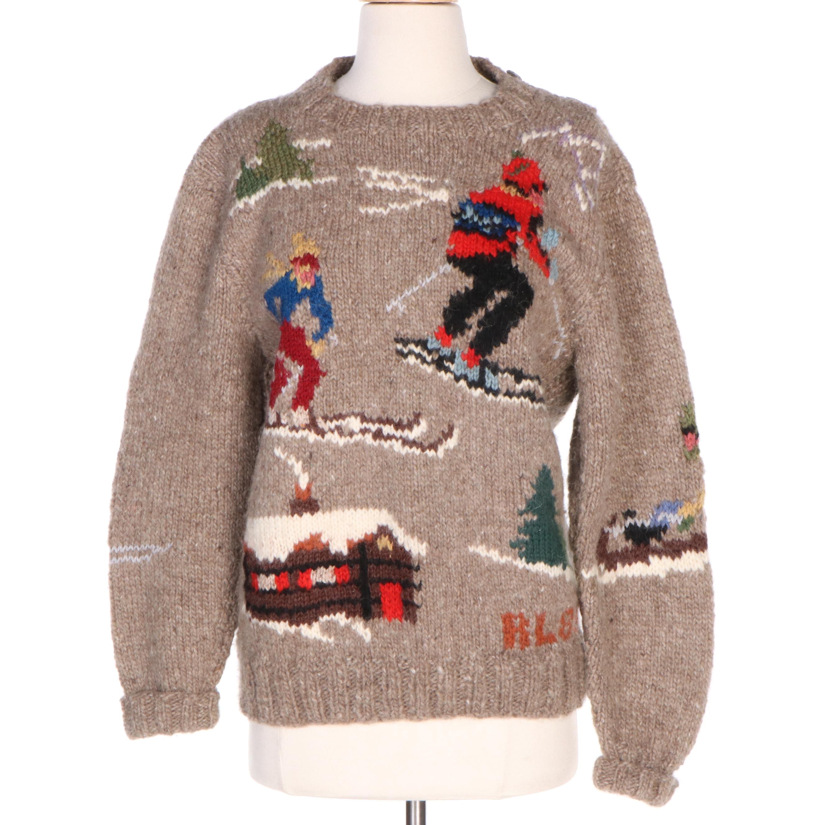 ralph lauren ski sweater