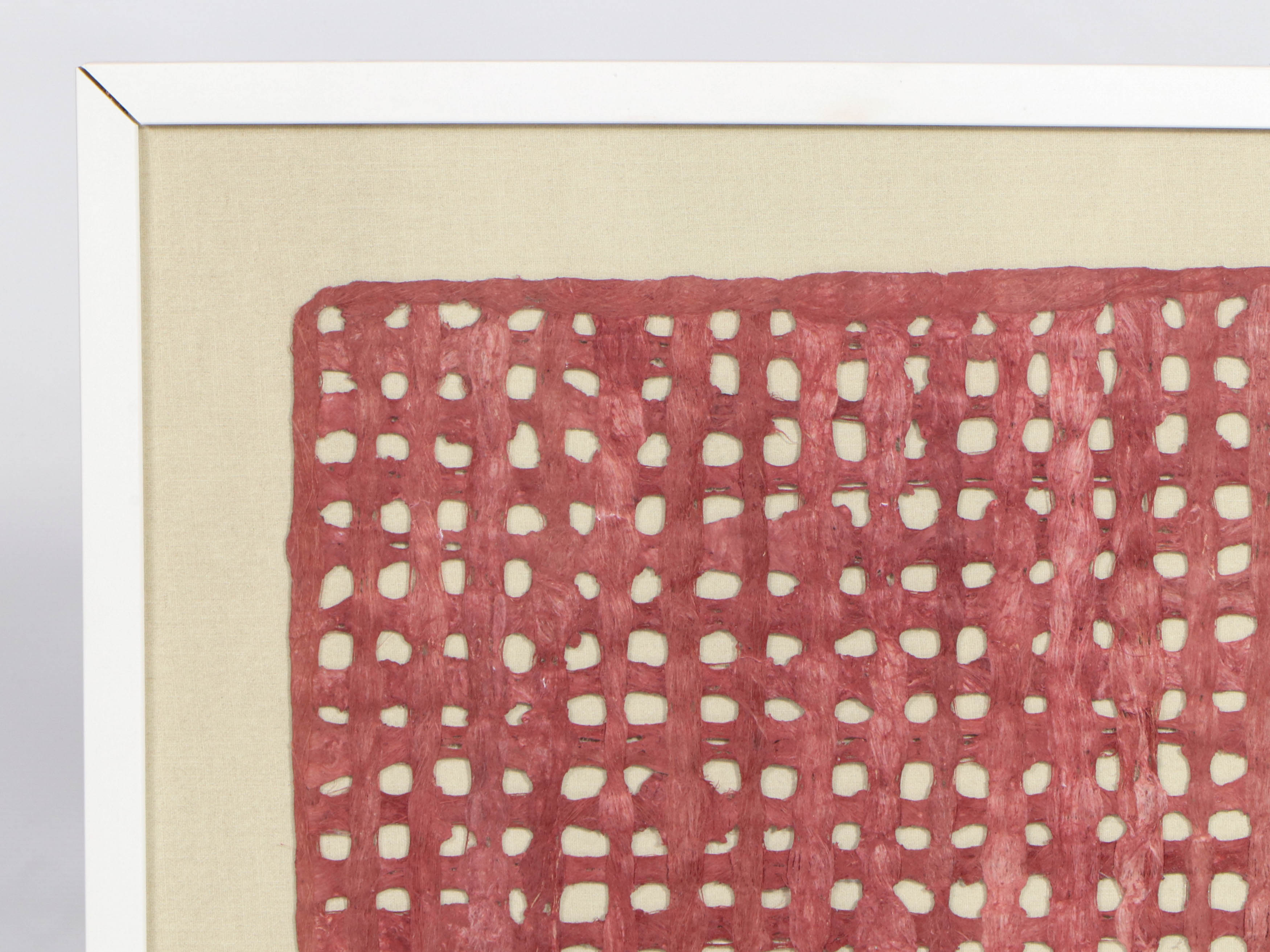 Handmade and Dyed Paper Lattice Artworks EBTH