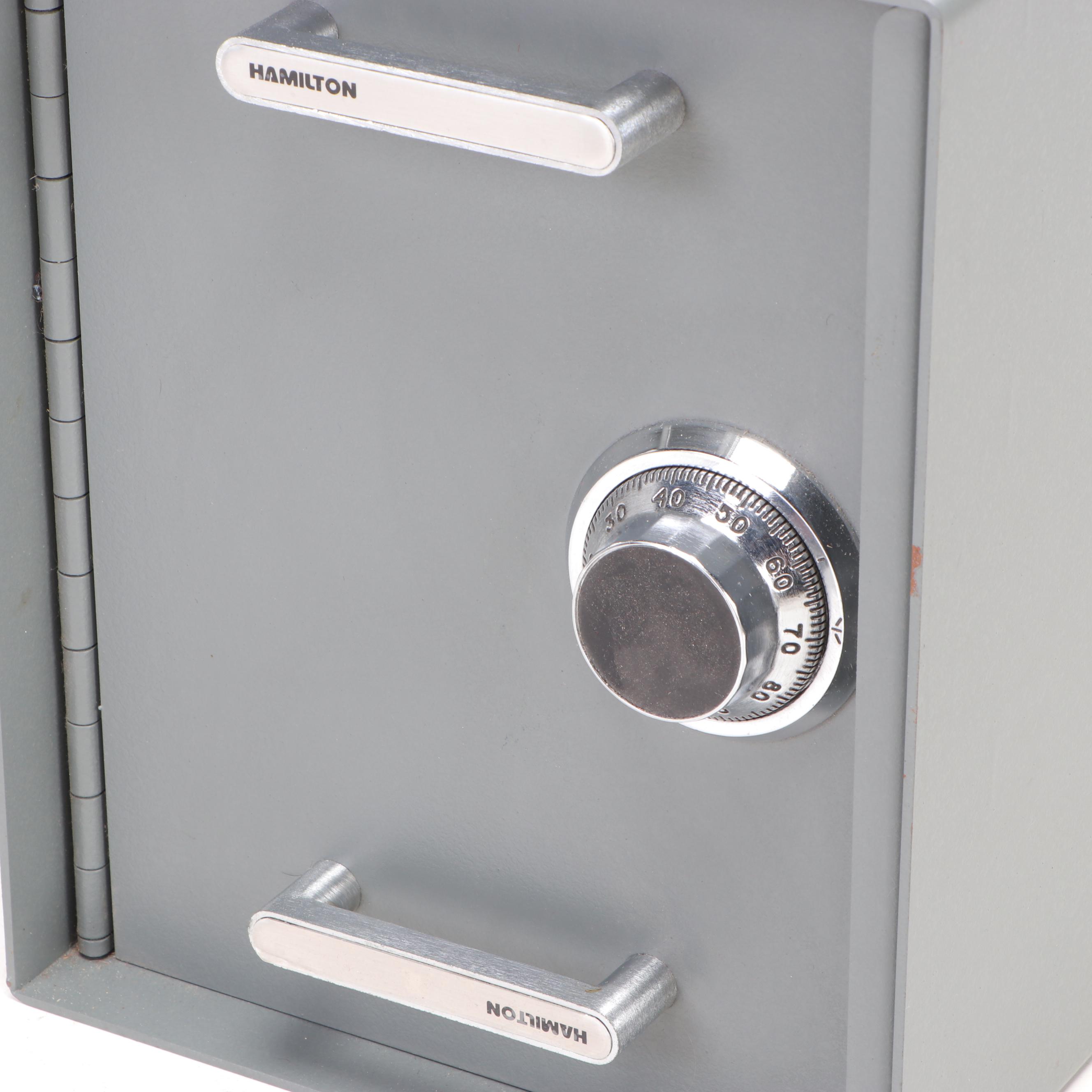 Sargent and Greenleaf Hamilton Home Security Combination Safe, Late