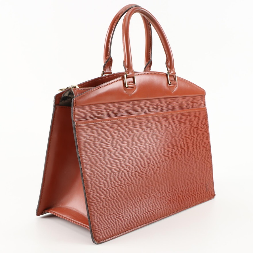 Louis Vuitton Riviera Top Handle Bag in Cipango Gold Epi Leather | EBTH