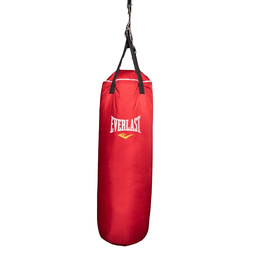 Everlast Red Boxing Heavy Bag | EBTH