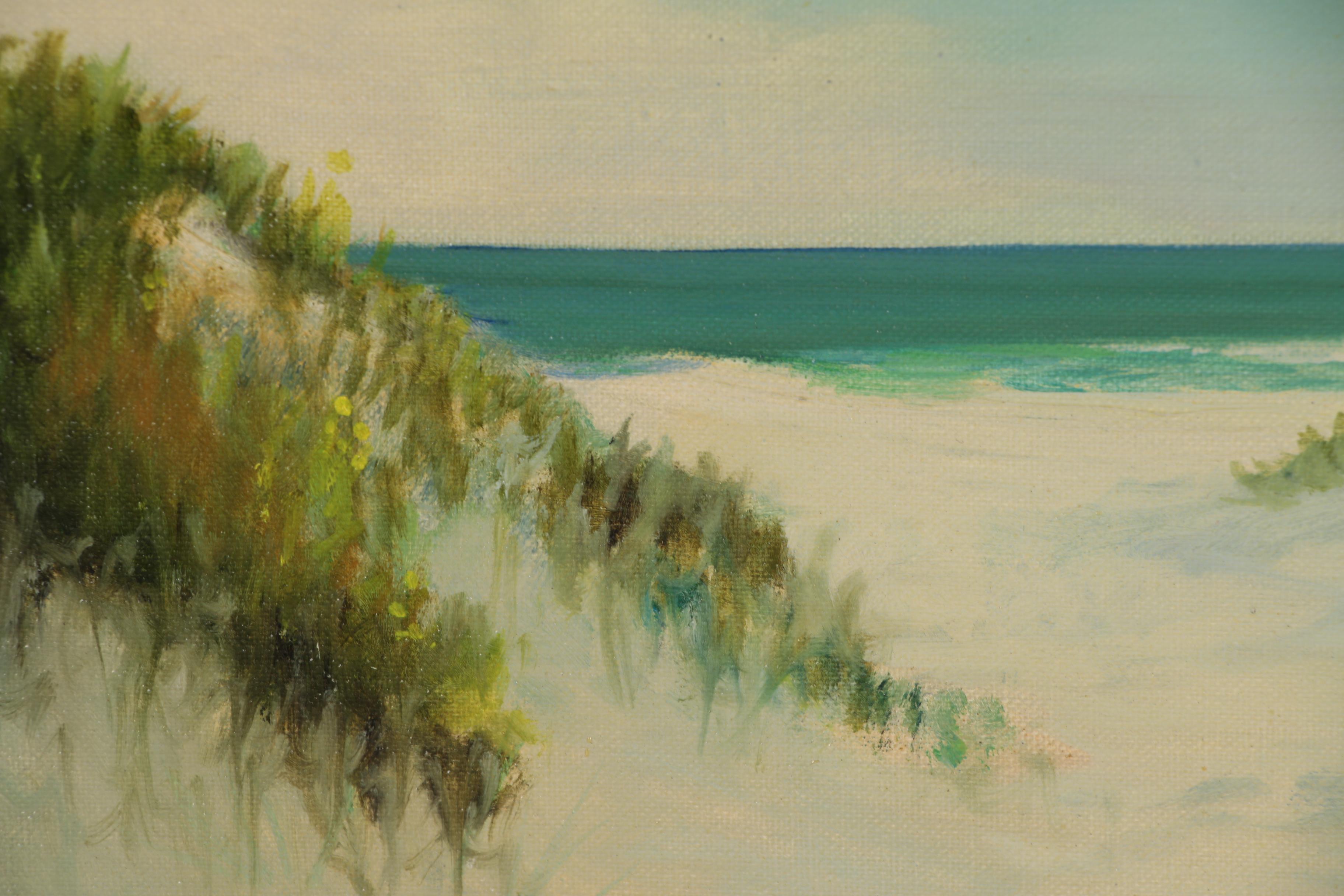 Charles Richardson Oil Painting "Cape Cod Beach" EBTH