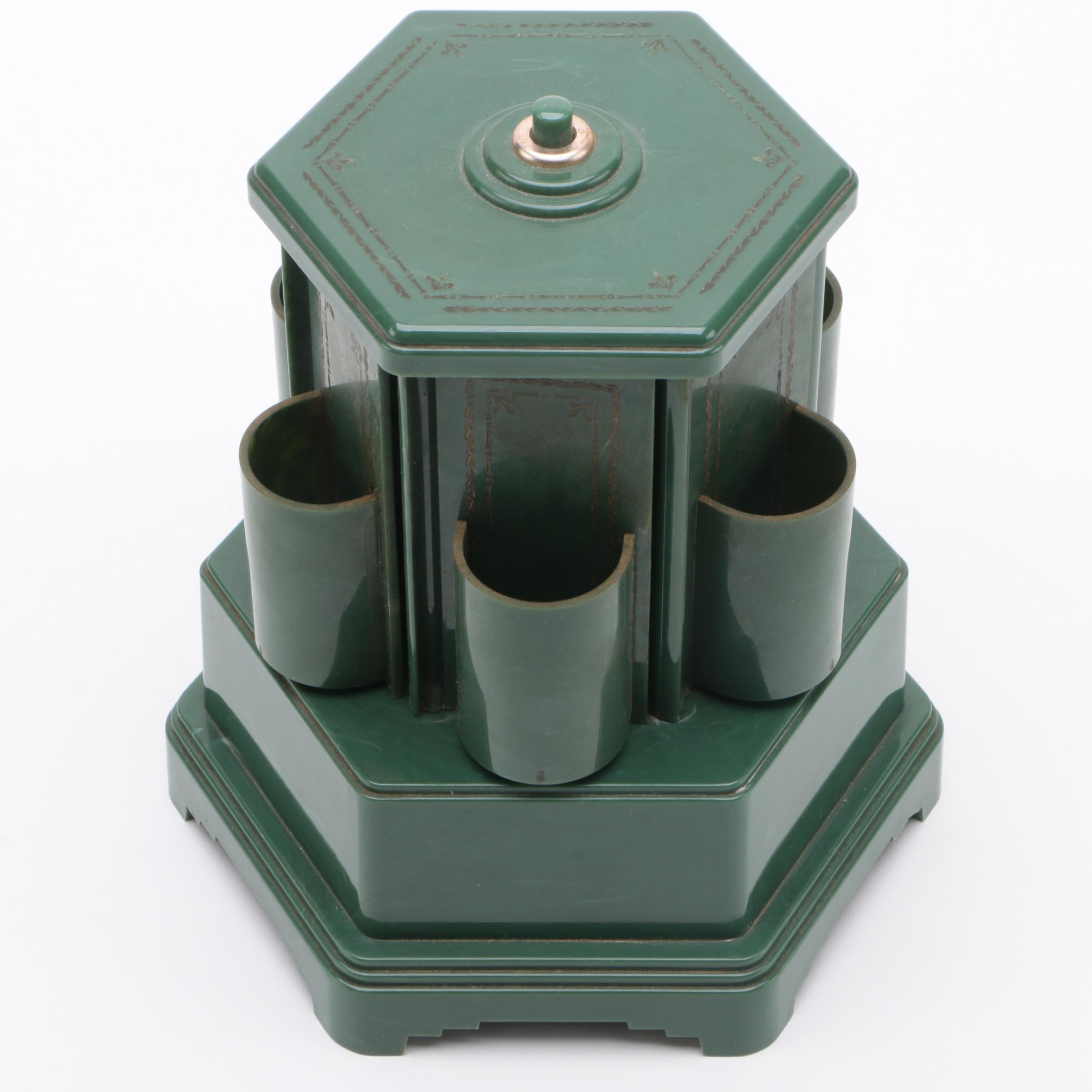 Hexagon Music Box and Humidor EBTH