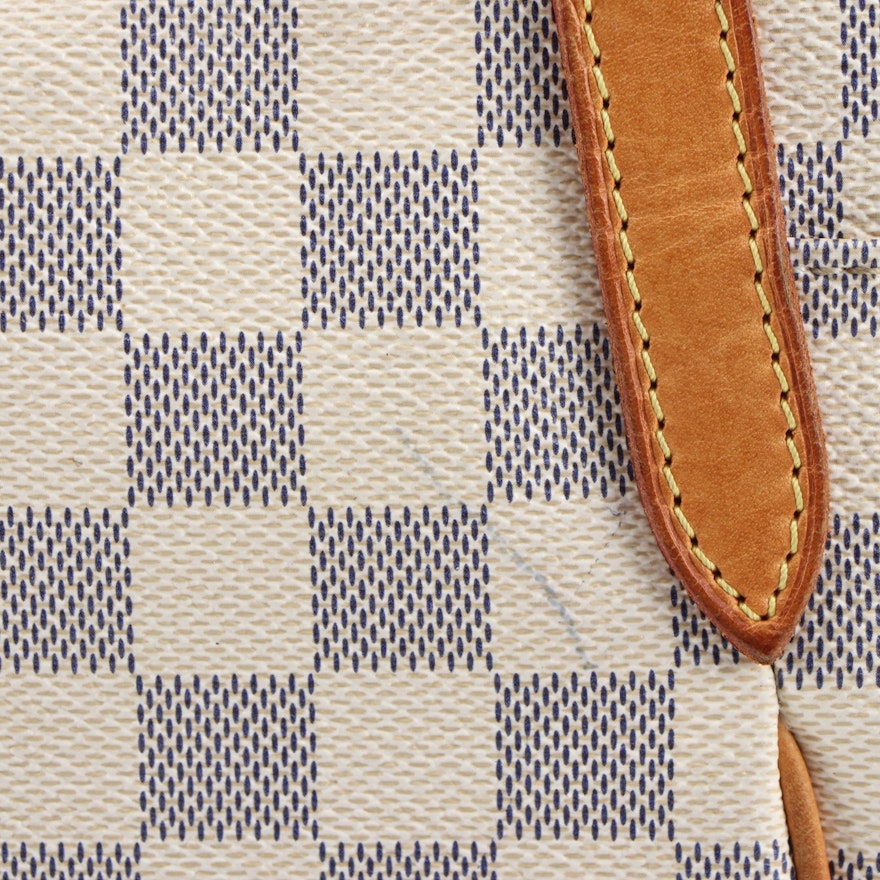 Louis Vuitton Totally PM Bag in Damier Azur Canvas and Vachetta Leather | EBTH