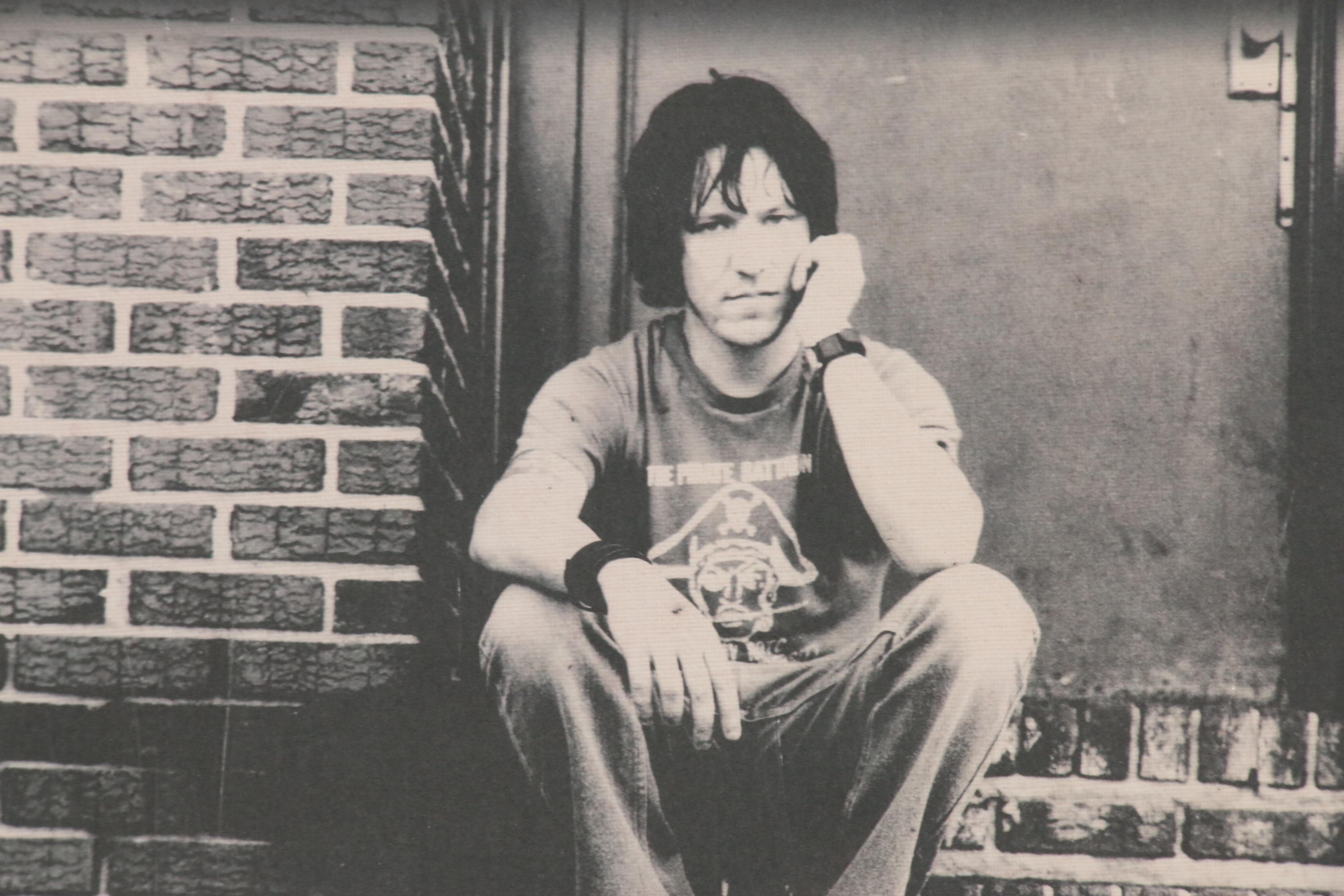 Promotional Poster for Elliott Smith "From a Basement on a Hill" EBTH