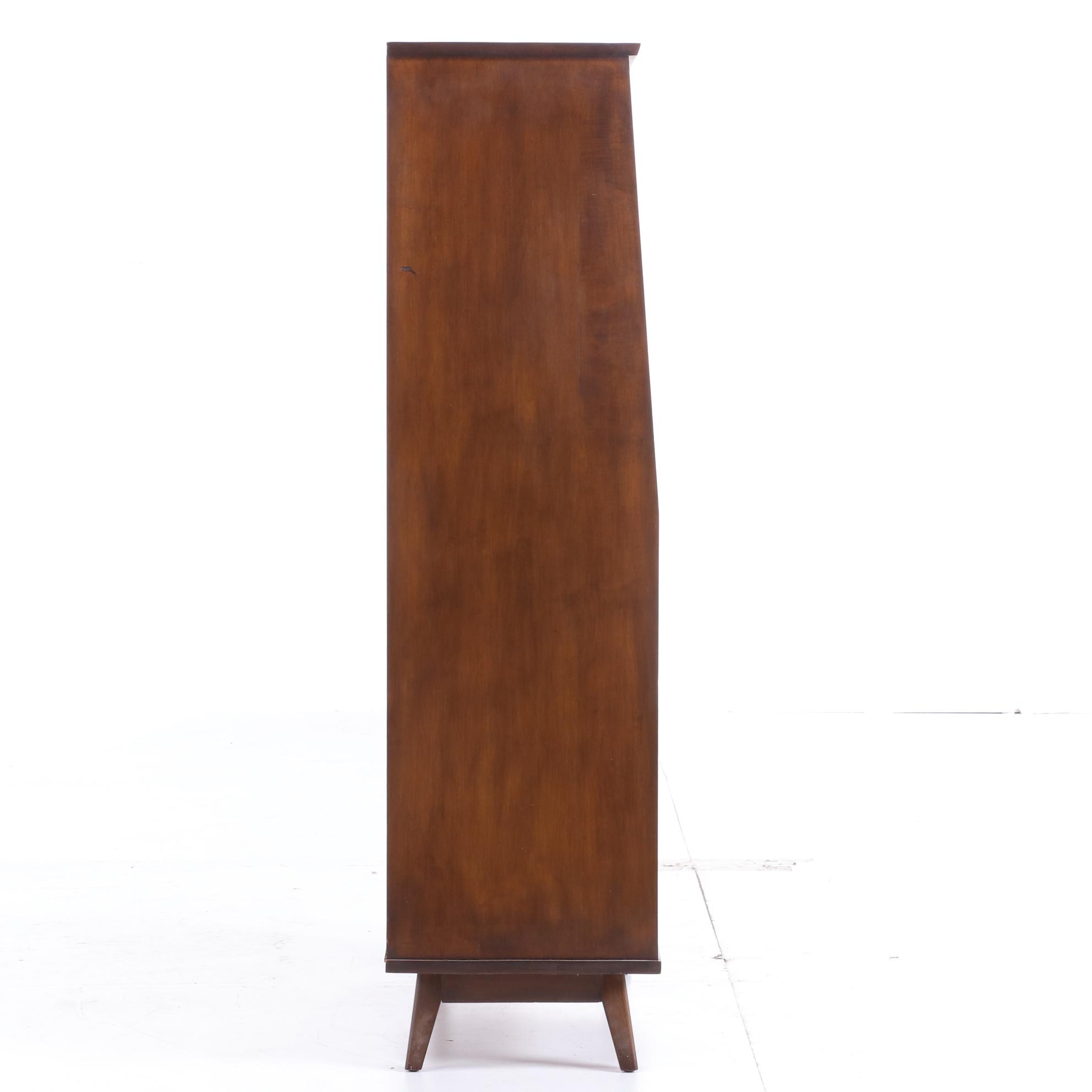 Mid Century Modern Birch China Cabinet | EBTH