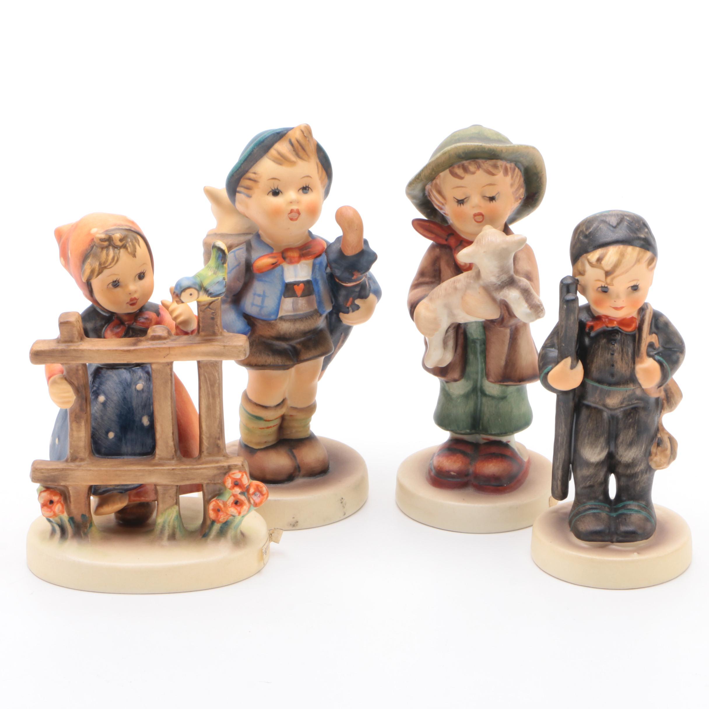 Goebel "Home From Market" and Other Porcelain Hummel Figurines EBTH