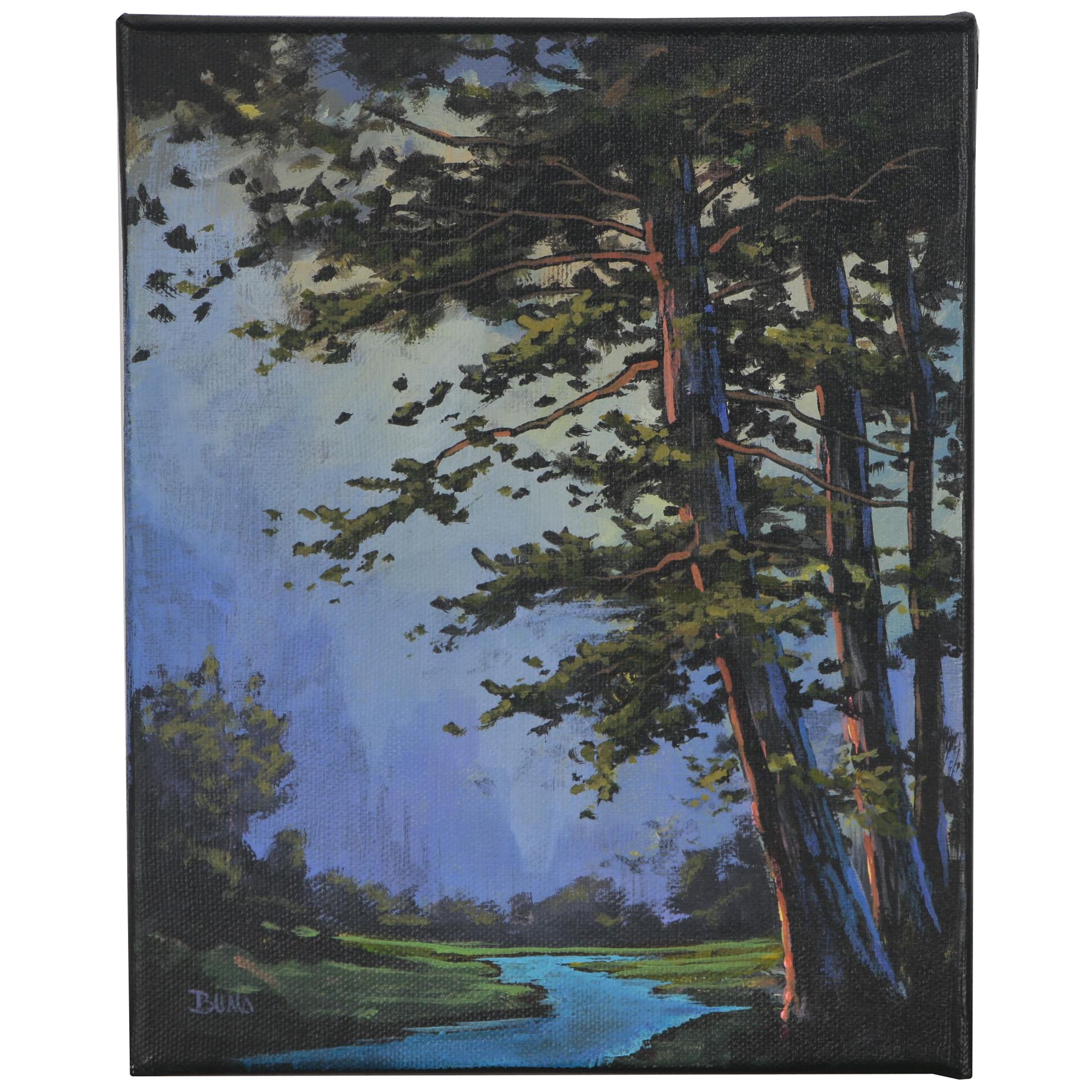 Douglas Bumo Johnpeer Oil Painting Morning Haze Ebth