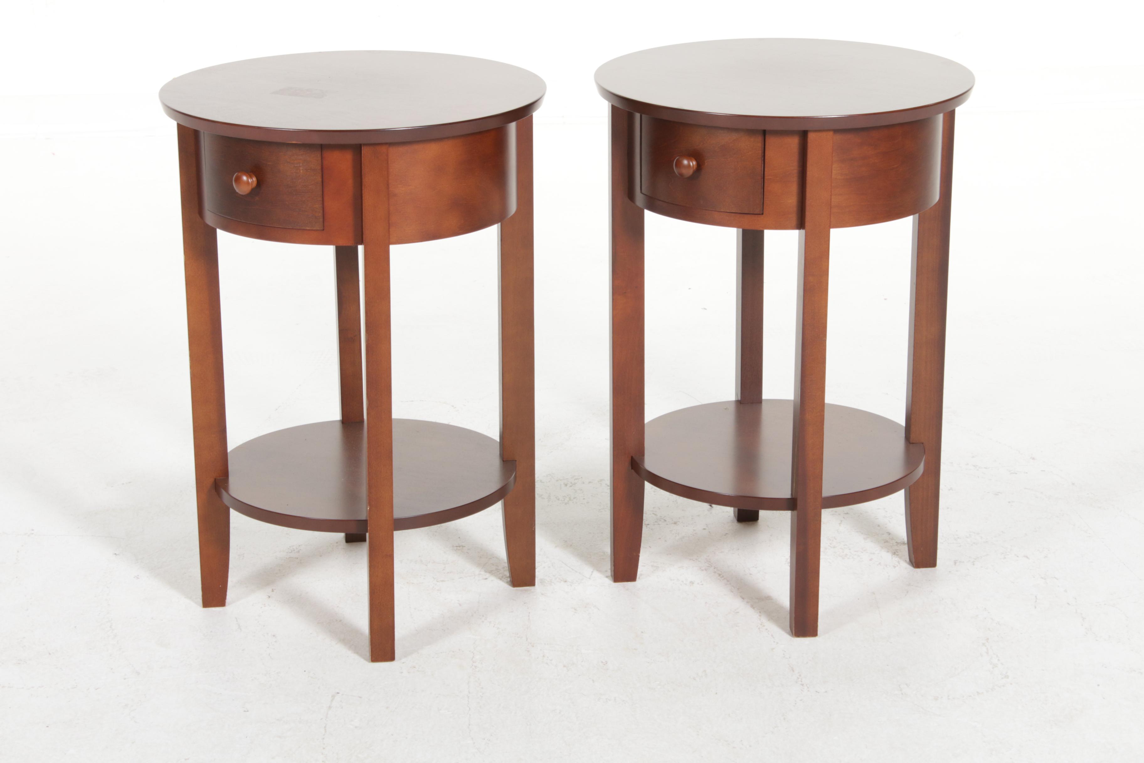 Pair of Pottery Barn "Julia" Bedside Tables EBTH