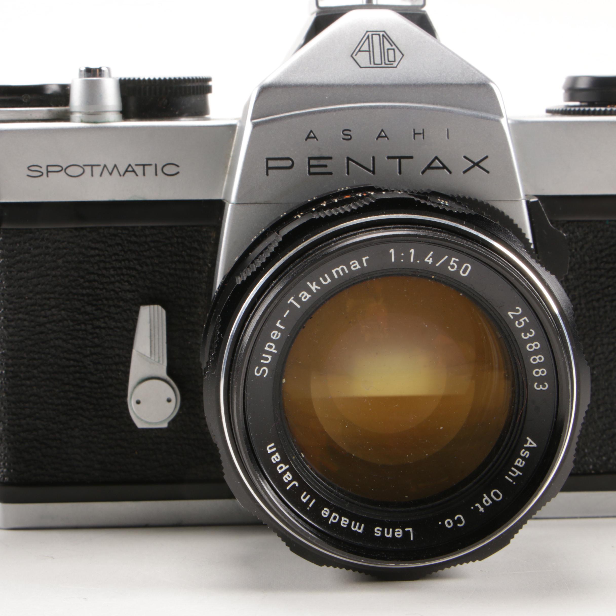 Asahi Pentax Spotmatic SLR Camera, Mid to Late 20th Century EBTH