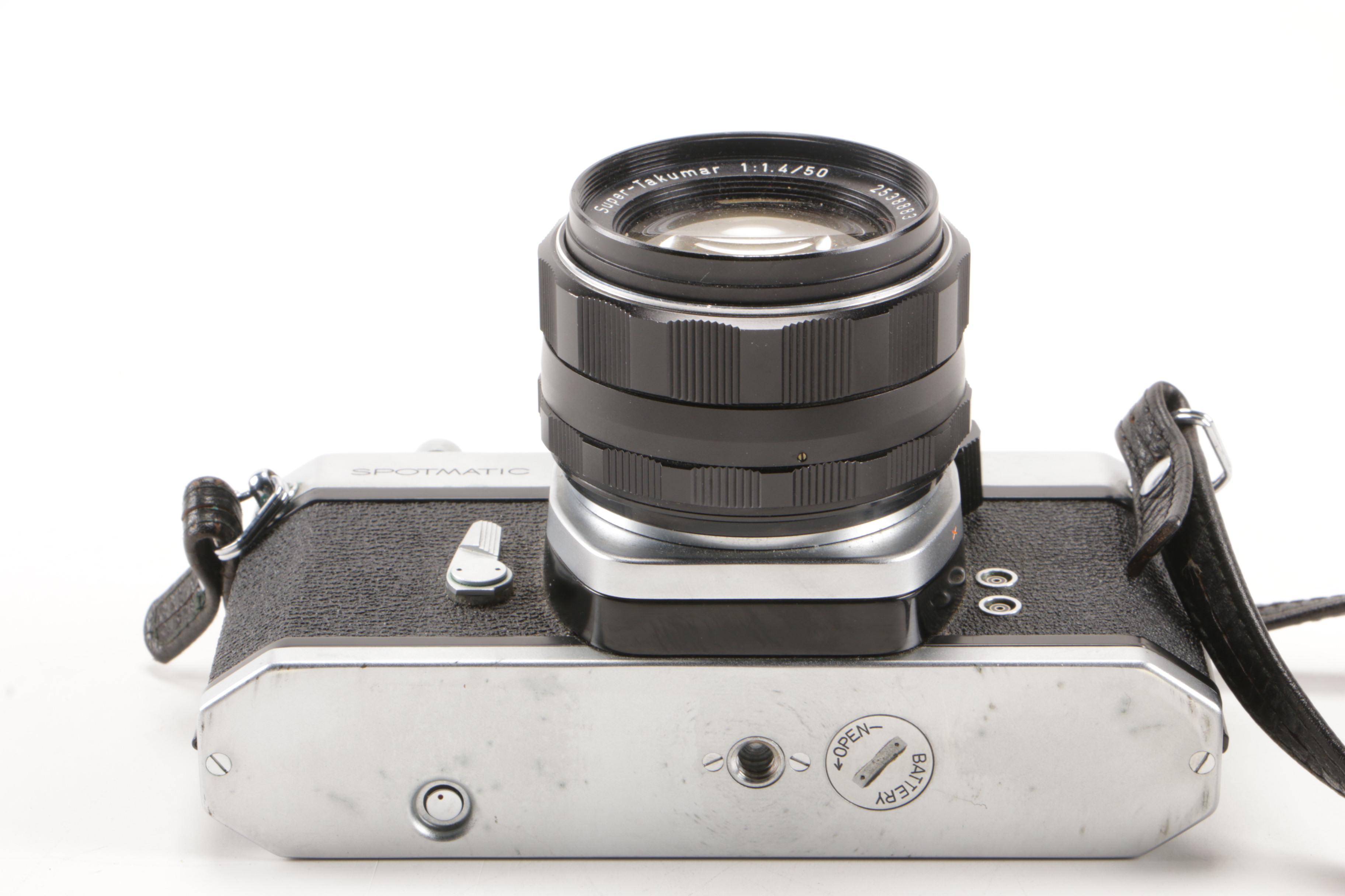 Asahi Pentax Spotmatic SLR Camera, Mid to Late 20th Century EBTH