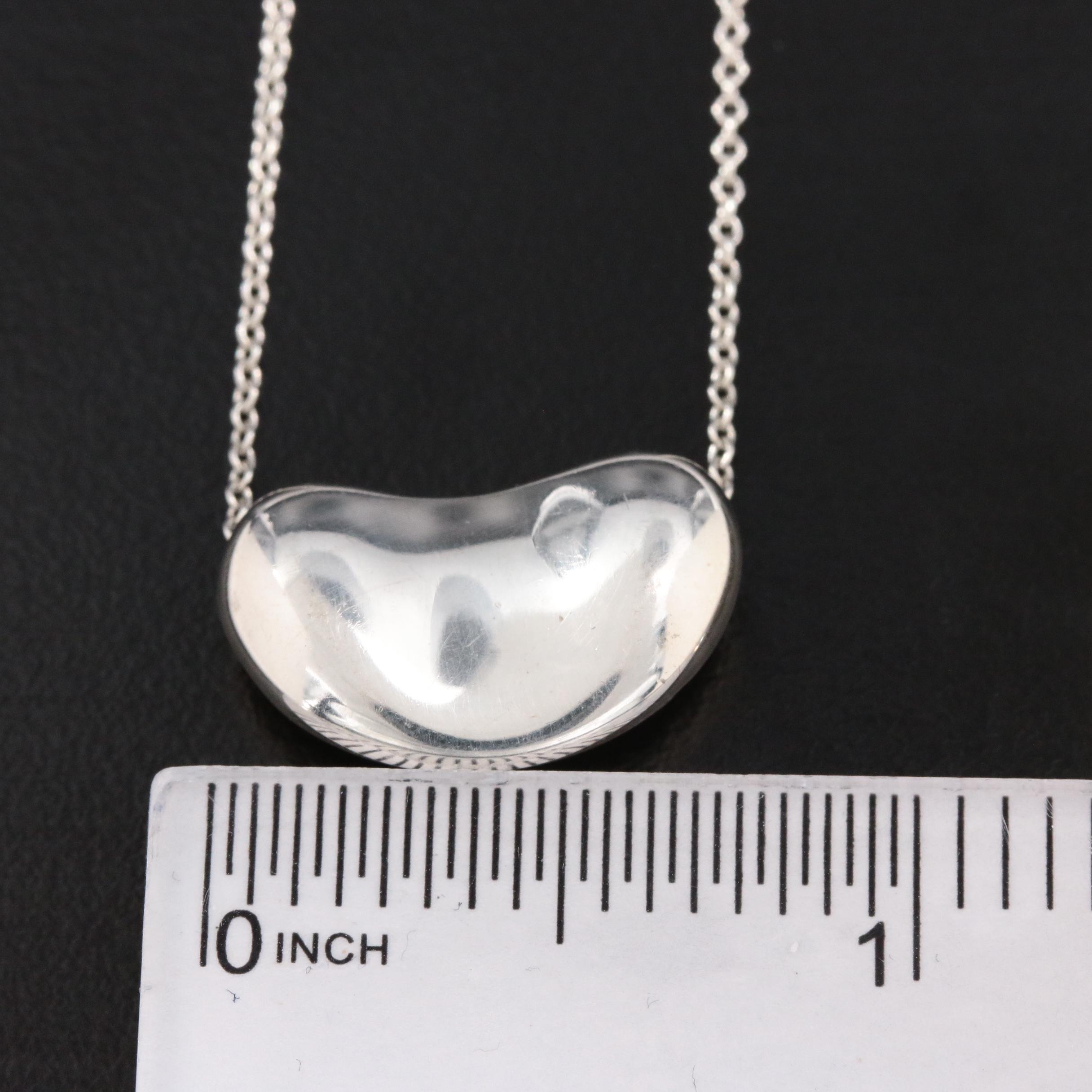 Vintage Elsa Peretti for Tiffany & Co. Bean Pendant