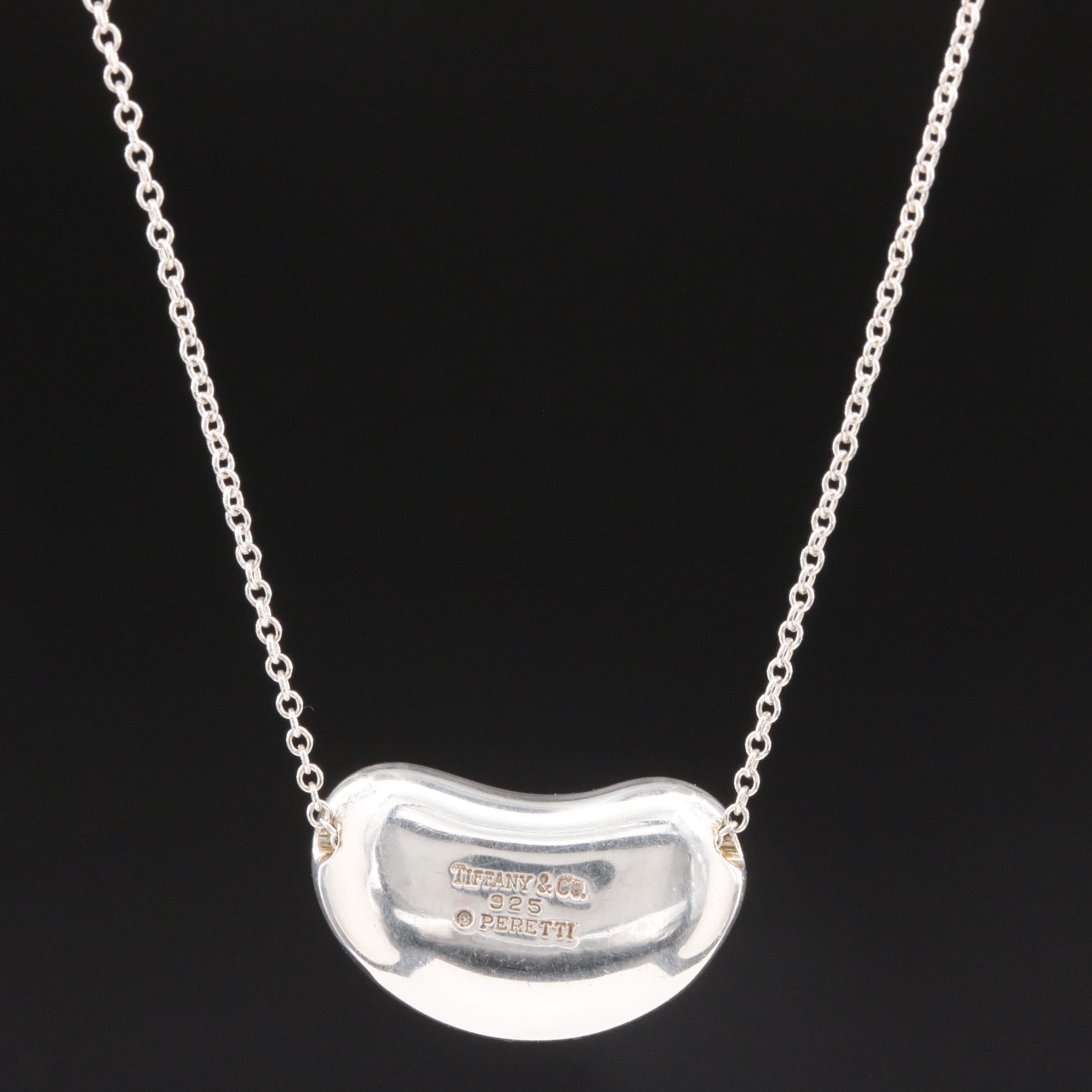 Vintage Elsa Peretti for Tiffany & Co. Bean Pendant