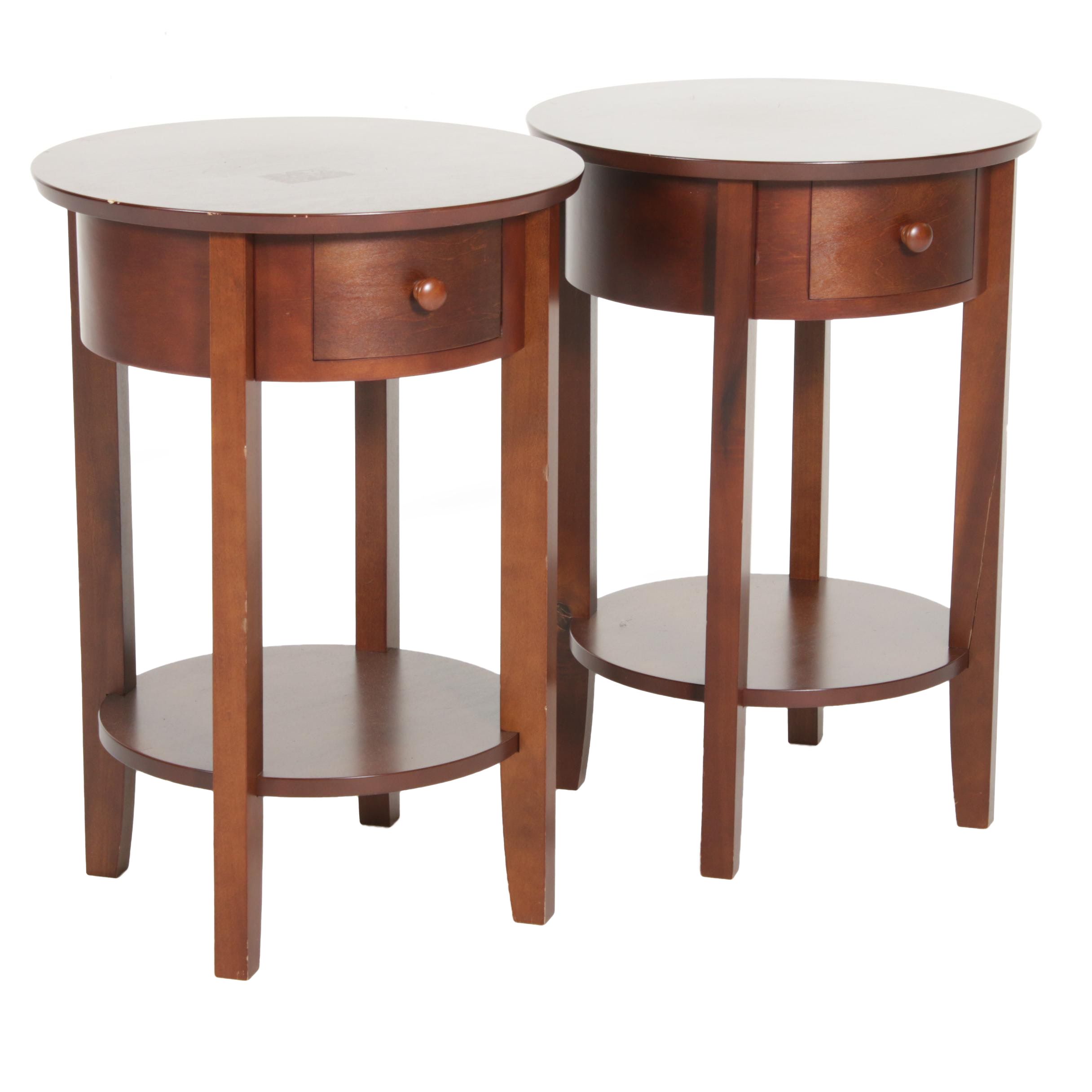 Pair of Pottery Barn "Julia" Bedside Tables EBTH
