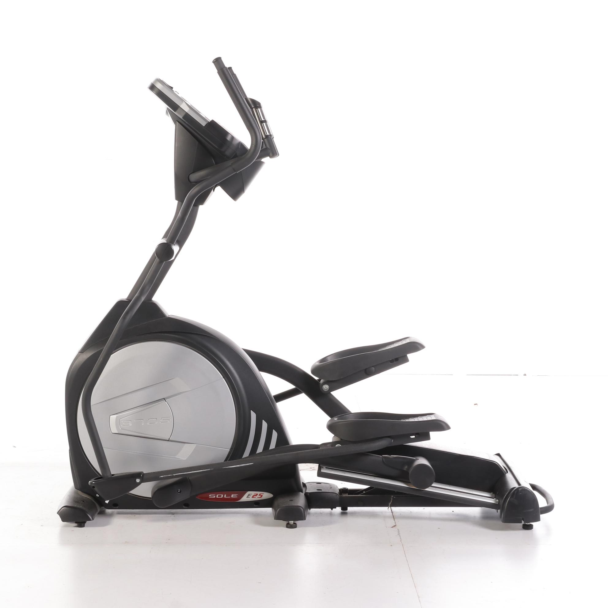 Sole E25 Elliptical Fitness Machine EBTH
