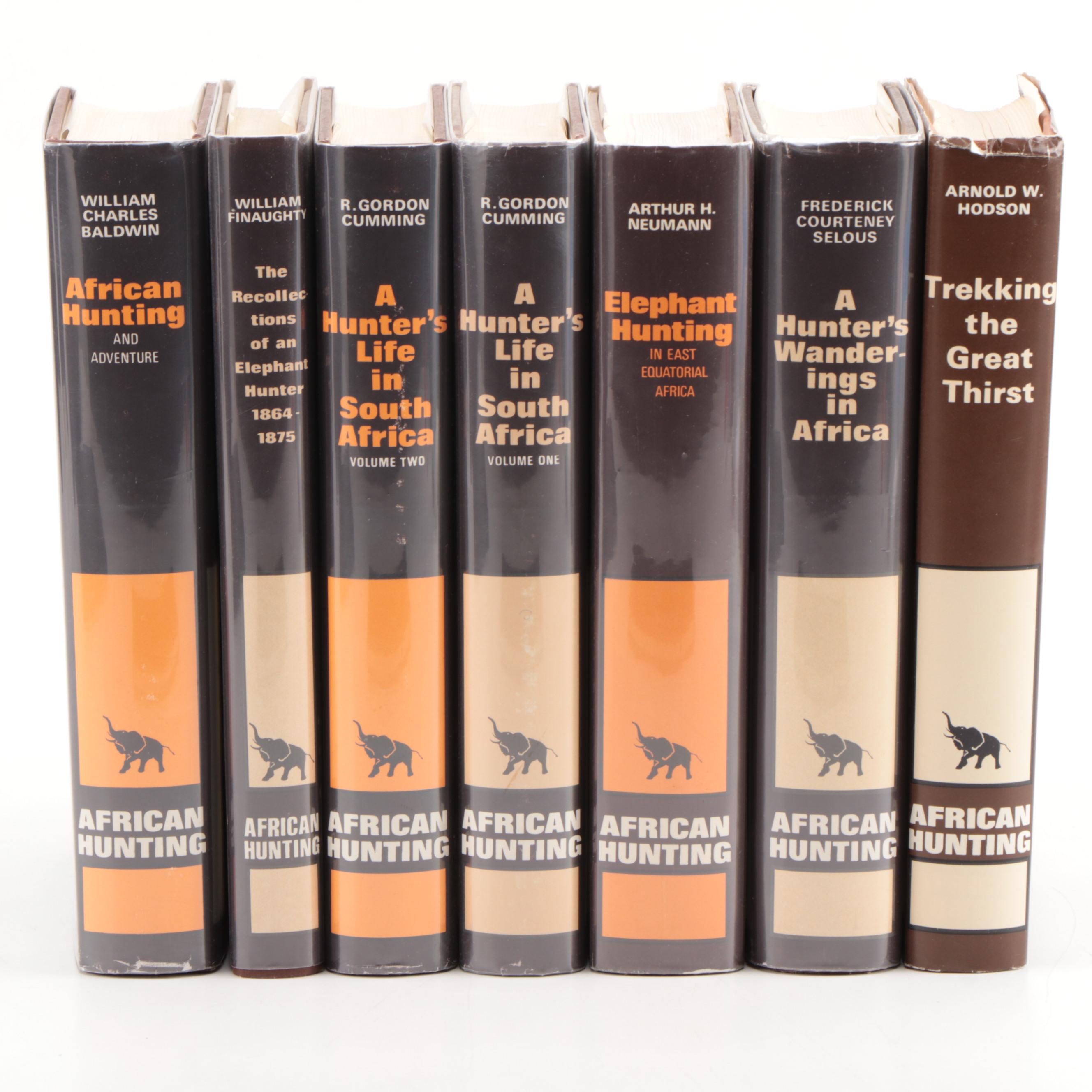 African Hunting Reprint Series Including "A Hunter's Life In South ...