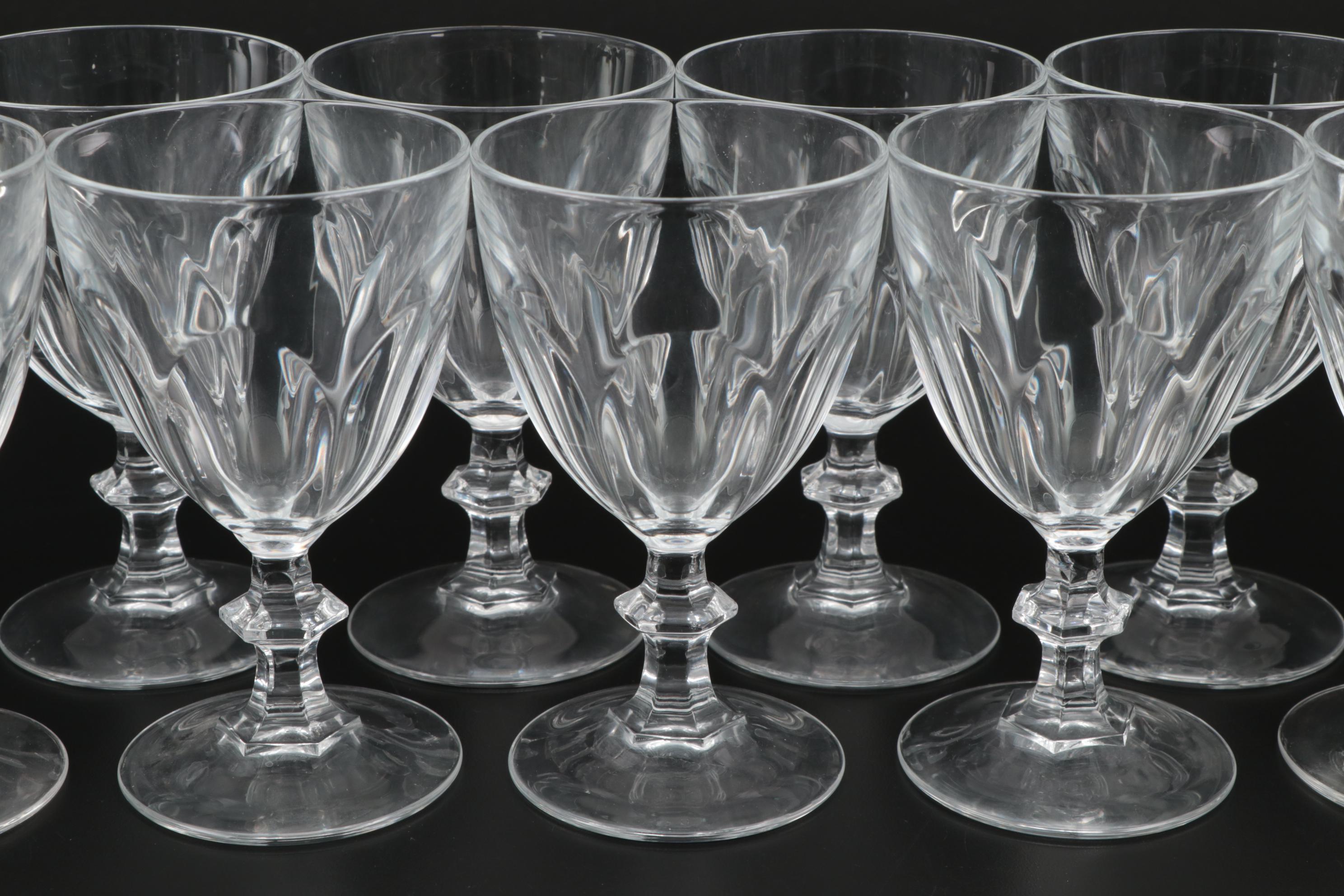 Cristal D'arquesDurand "Rambouillet" Blown Glass Stemware EBTH