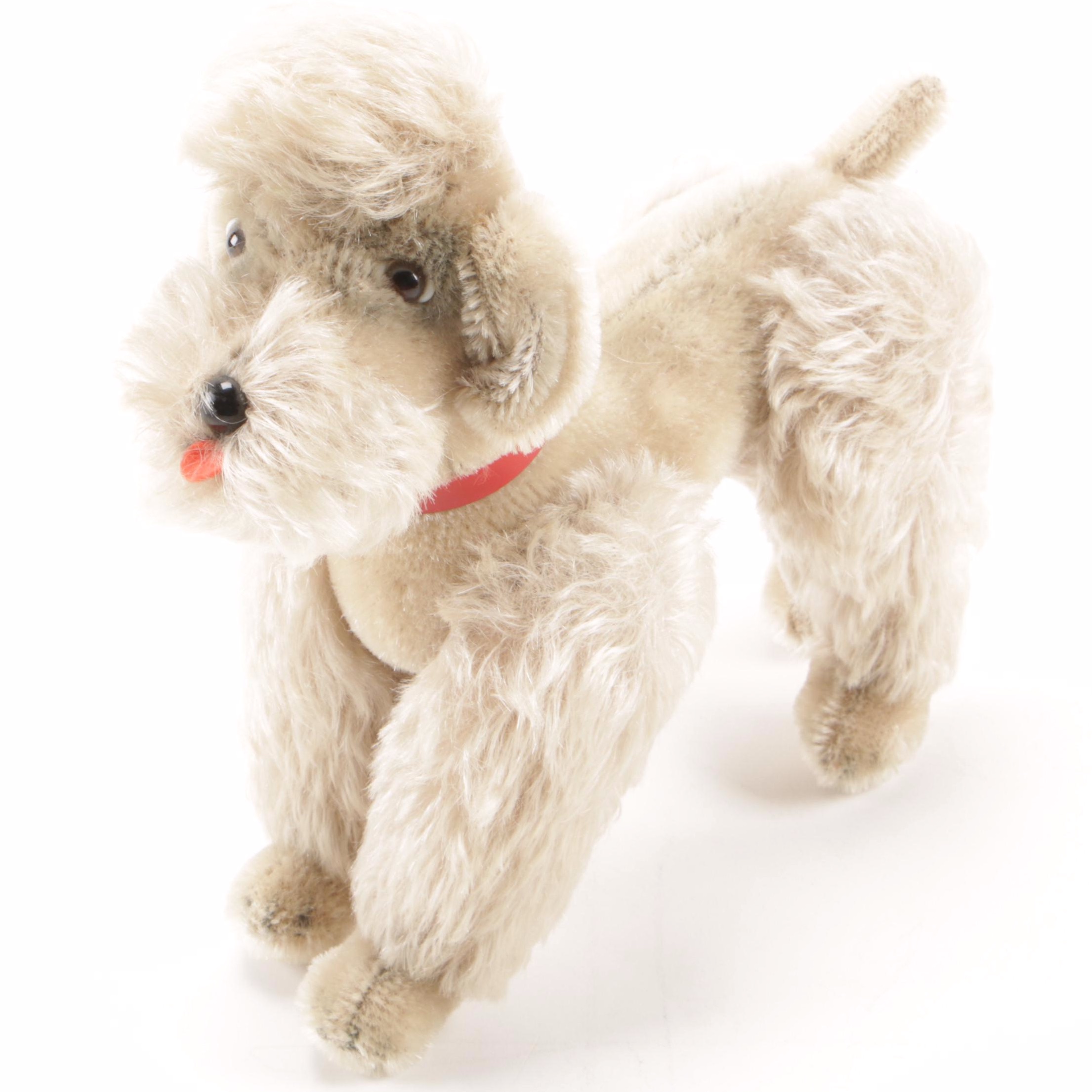 steiff poodle dog