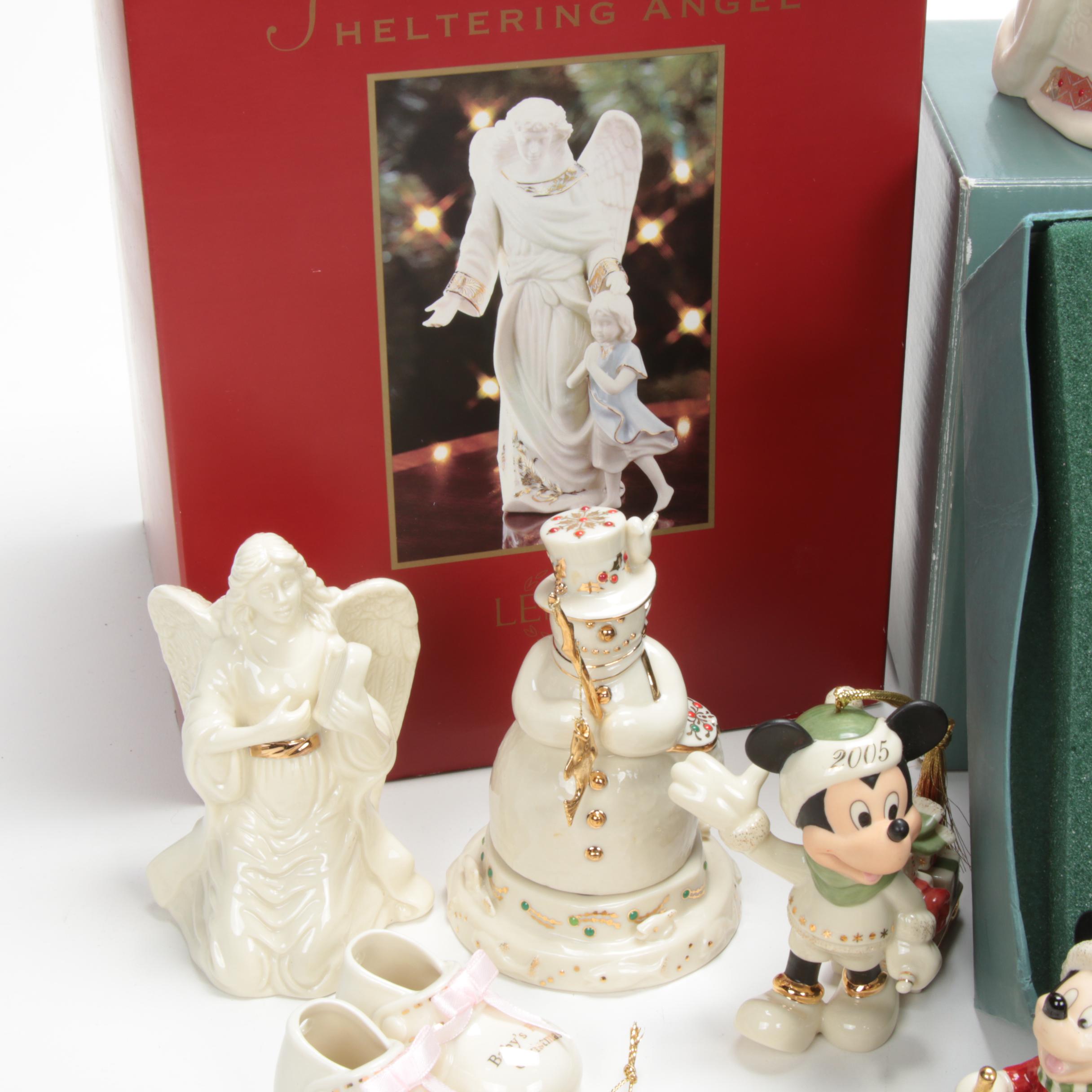 Lenox Christmas Ornaments Featuring Mickey Mouse EBTH