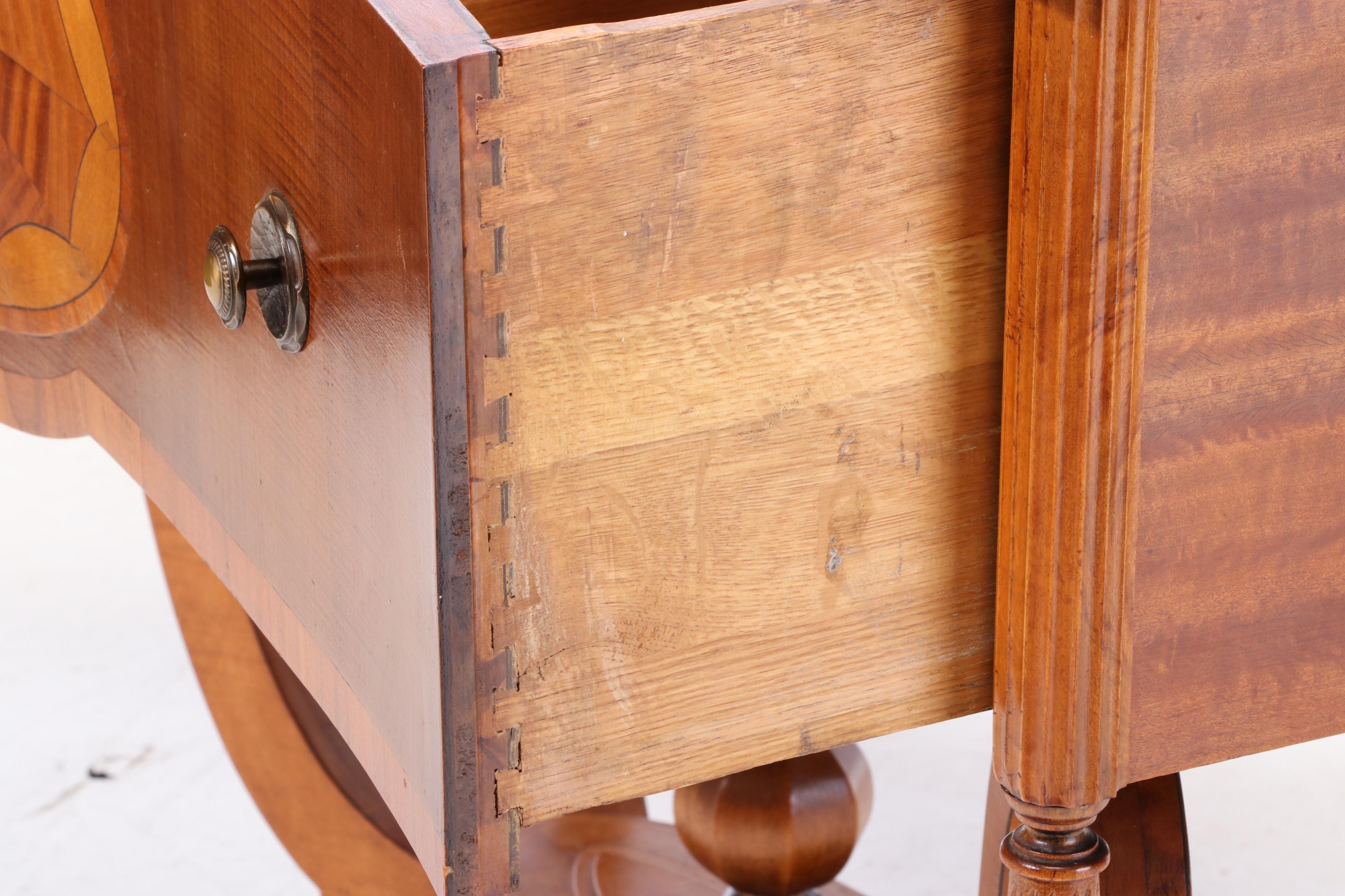 Luce Furniture Co. Federal Style Satinwood and Marquetry Sideboard