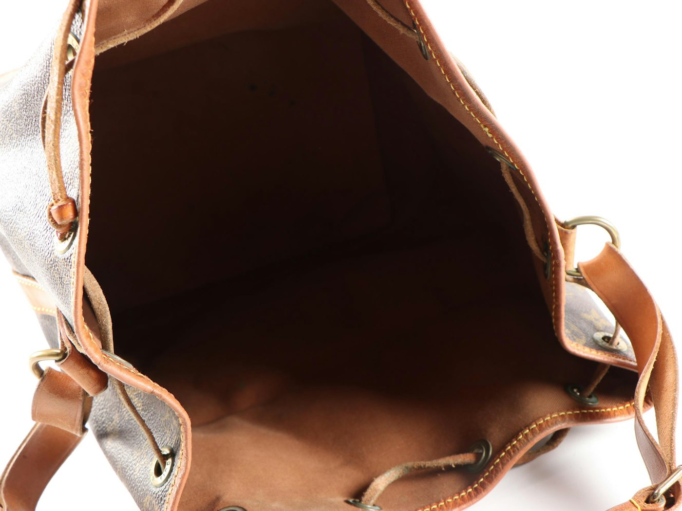 Refurbished Louis Vuitton Petit Noé Bag in Monogram Canvas and Leather, Vintage | EBTH