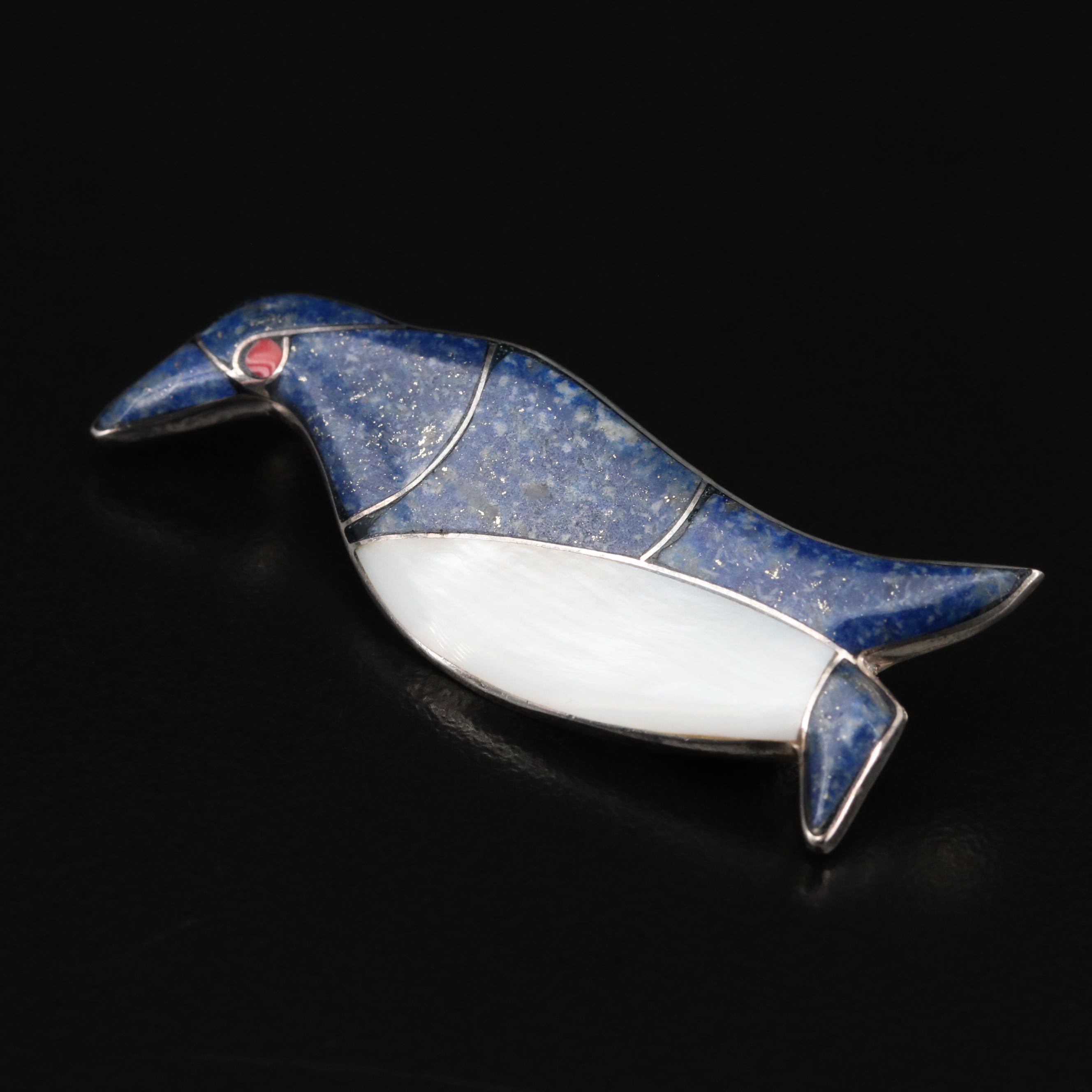 lapis lazuli penguin