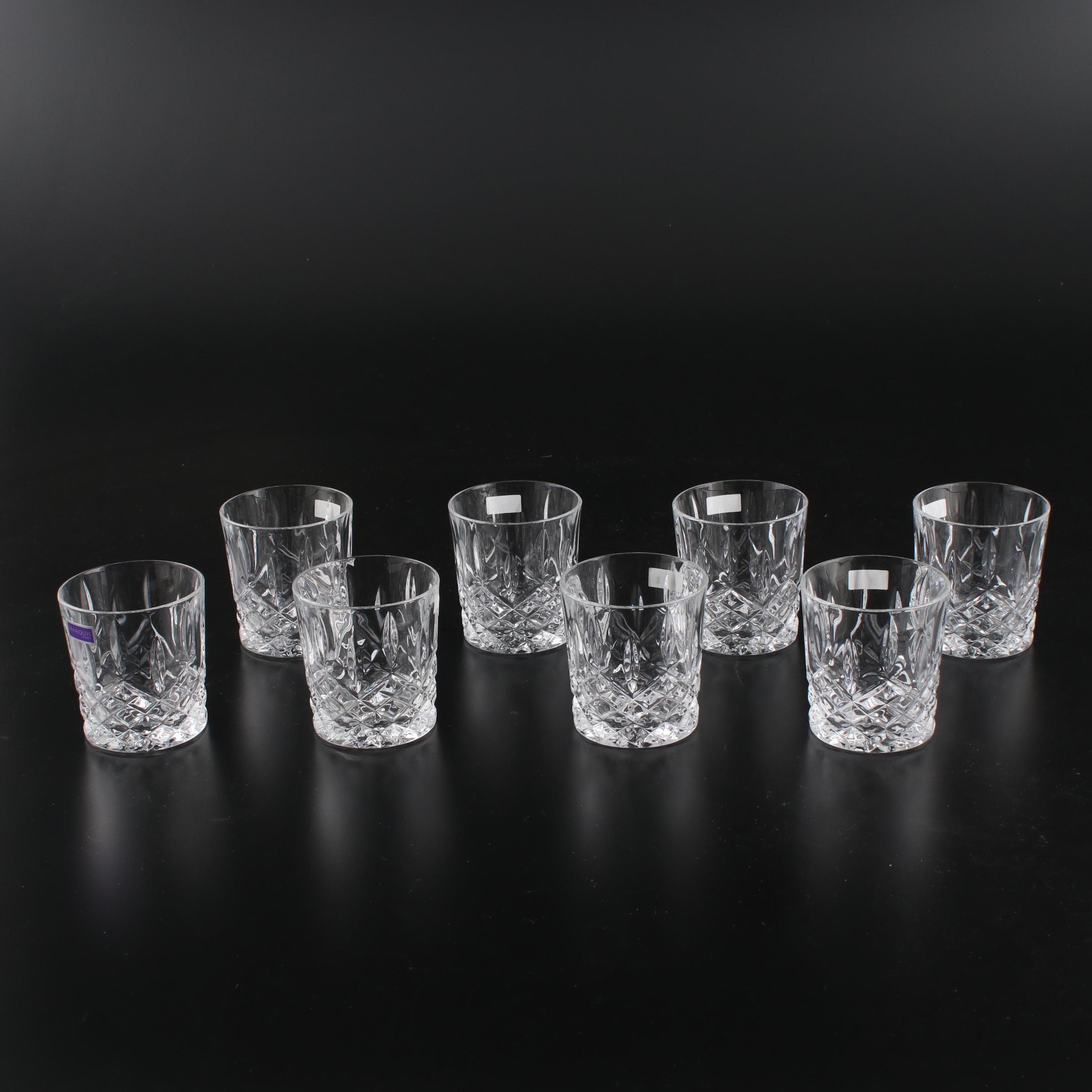 Marquis by Waterford Crystal "Markham" Double Old Fashioned Glasses EBTH